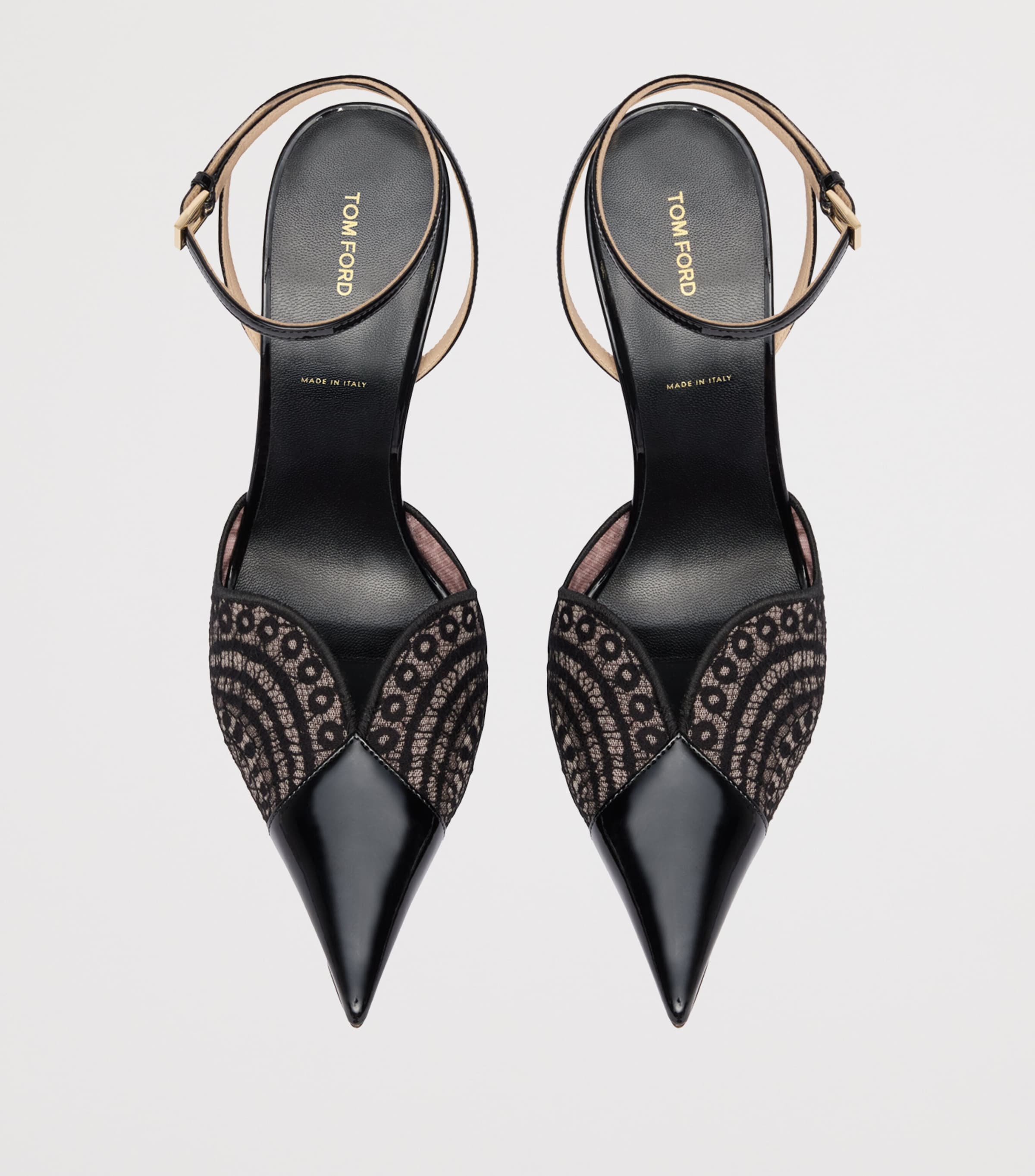 TOM FORD Lace-Detail Pumps 105 Naa Image 4