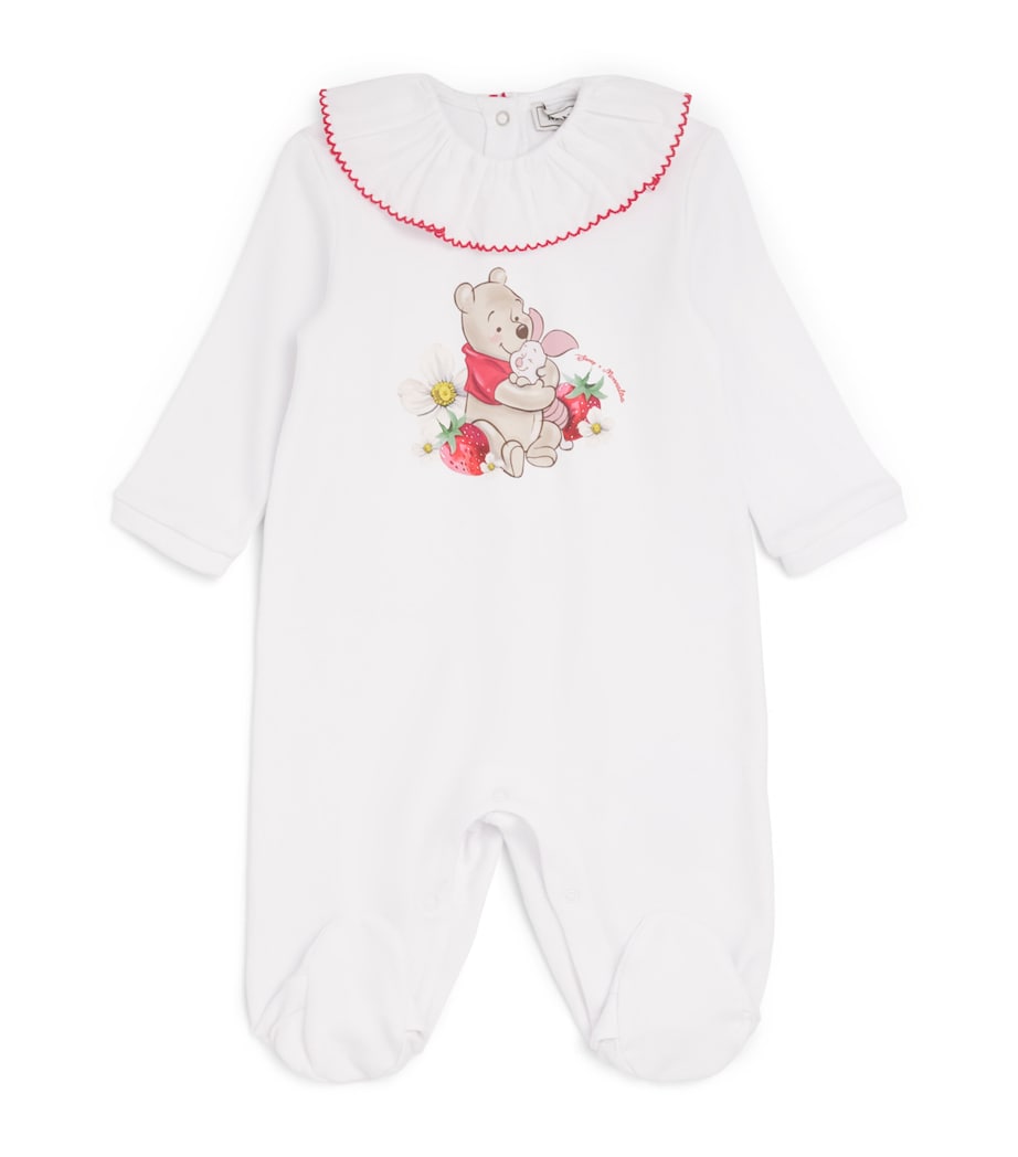 Monnalisa x Disney Winnie-the-Pooh All-In-One (1-9 Months) Optical White Image 1