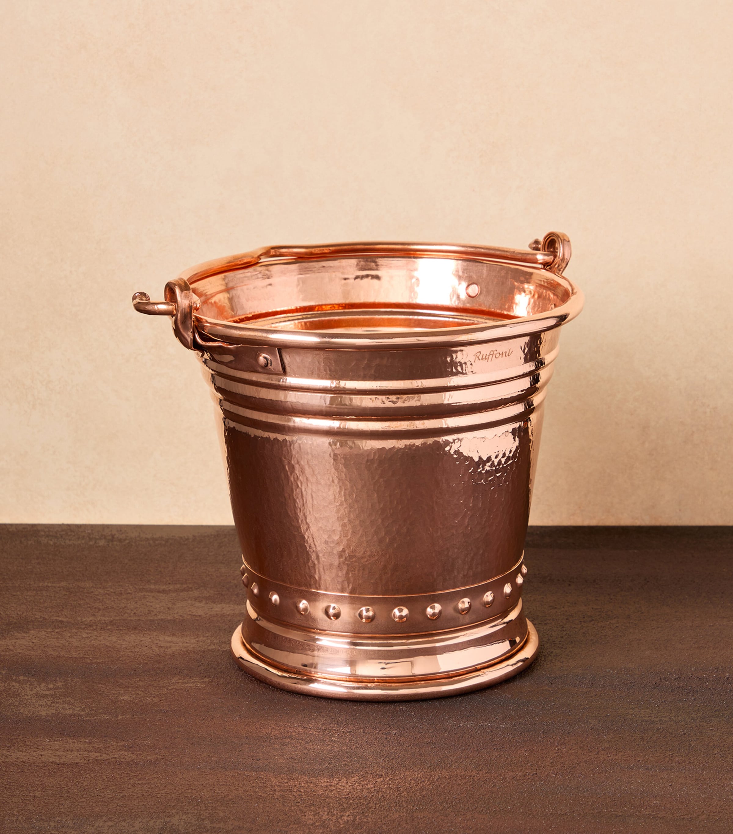 Ruffoni Hammered Copper Historia Wine Bucket (24cm) Copper Image 3