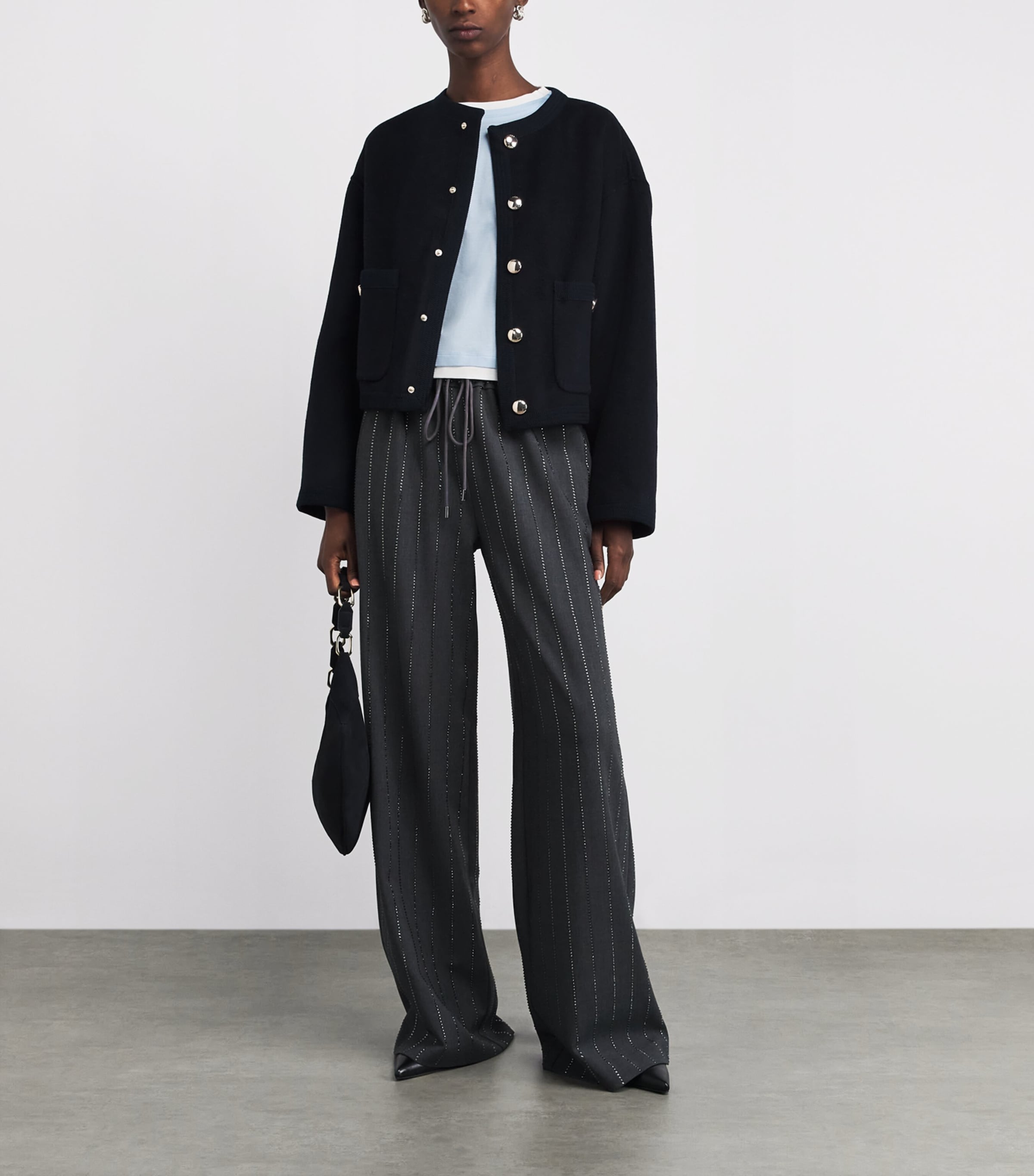 Cotton Logo T-Shirt BLUE SKY Image 2