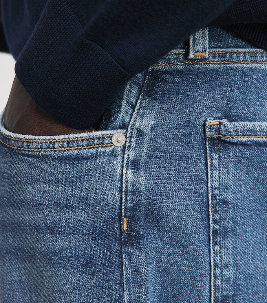 Citizens of Humanity Mens Elijah Straight Jeans True Blue Image 3