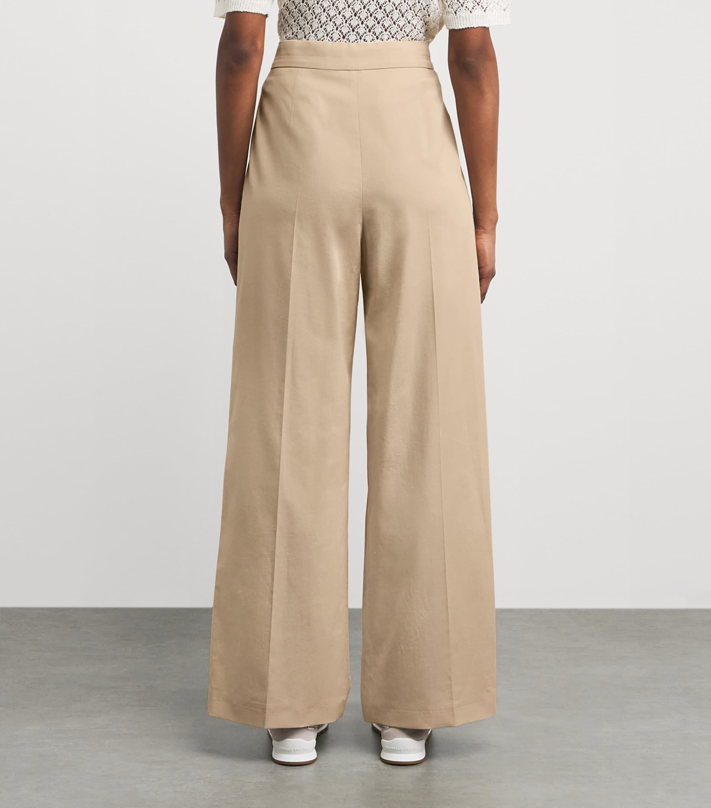 Eleventy Womens Tailored Trousers Sabbia Image 5
