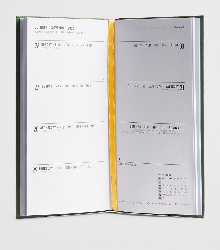 Classic Slim Diary 2026 HARRODS GREEN Image 2