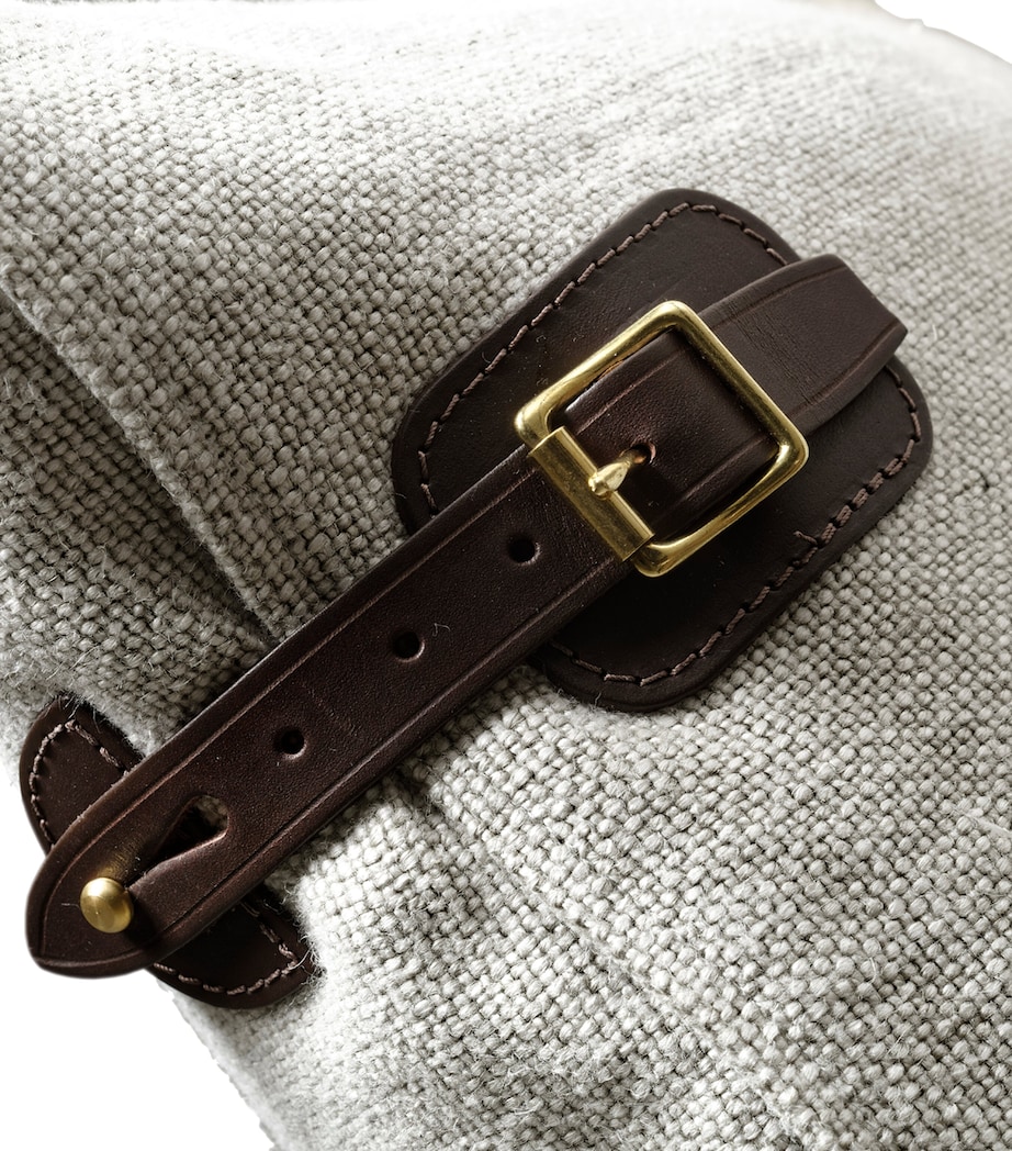 Maroc Buckle Cushion (45cm x 45cm) CLOUD Image 3