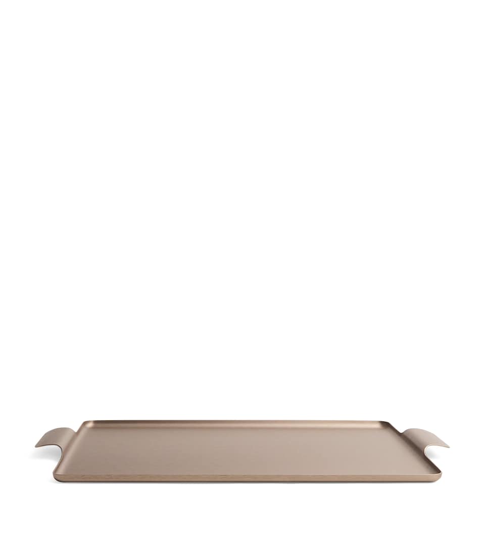 Kaymet Pressed Serving Tray Mocha