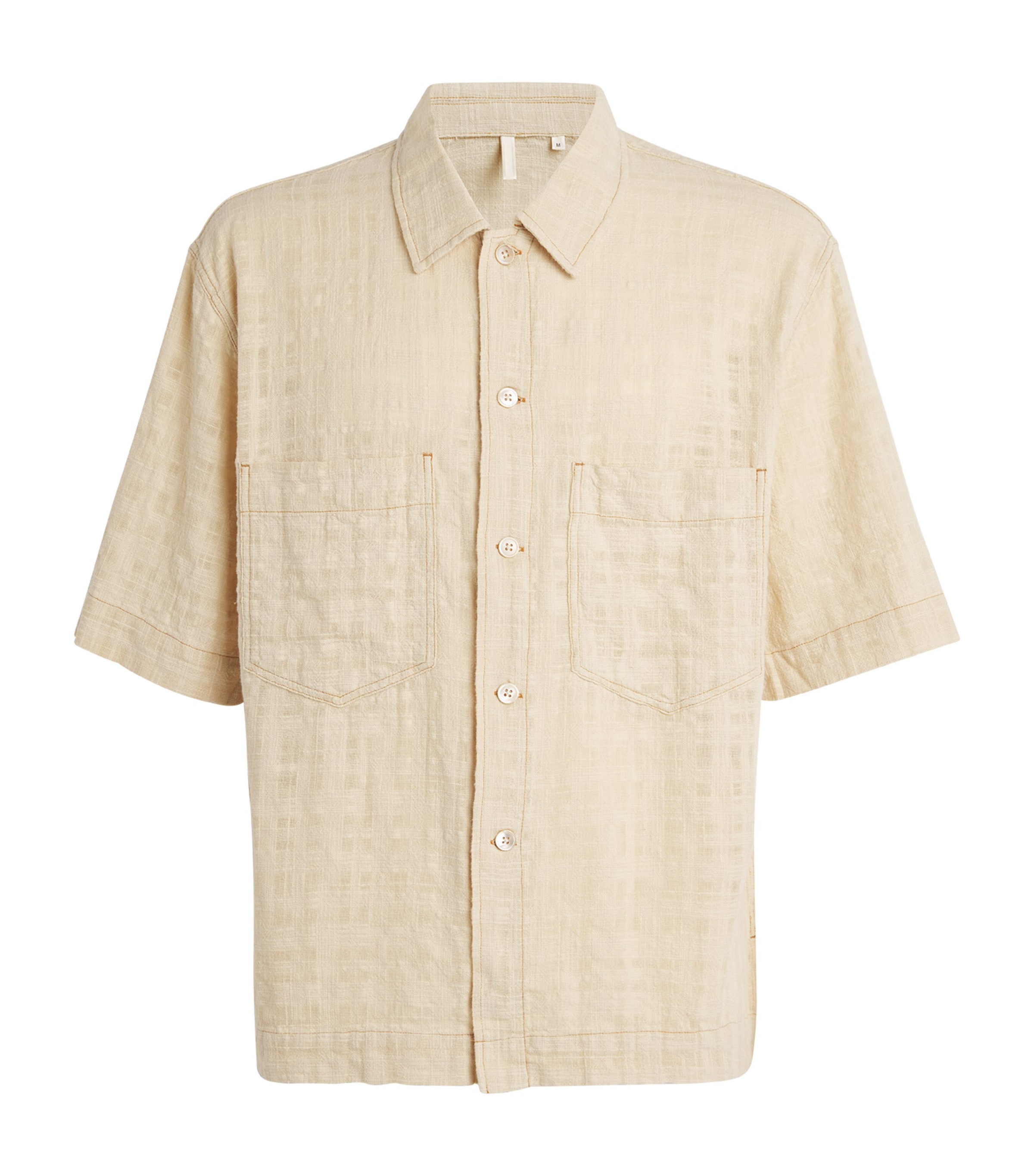 Sunflower Cotton Short-sleeve Adam Shirt