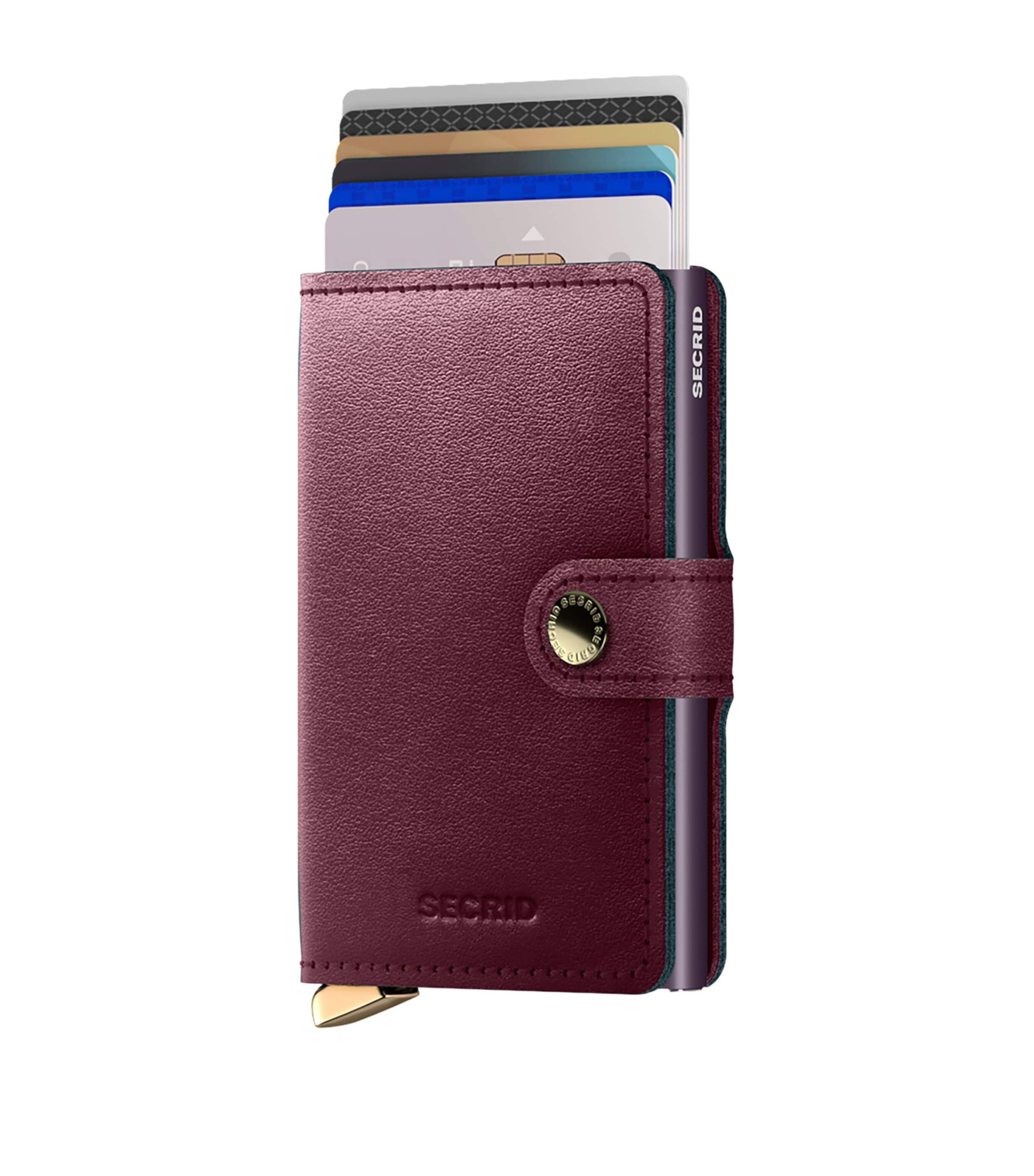 Leather Dusk Miniwallet BORDEAUX Image 1