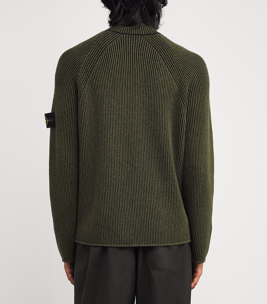 Virgin Wool-Blend Sweater V0054 Image 4