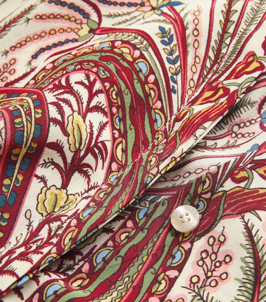 Silk Paisley Shirt X0801 Image 5