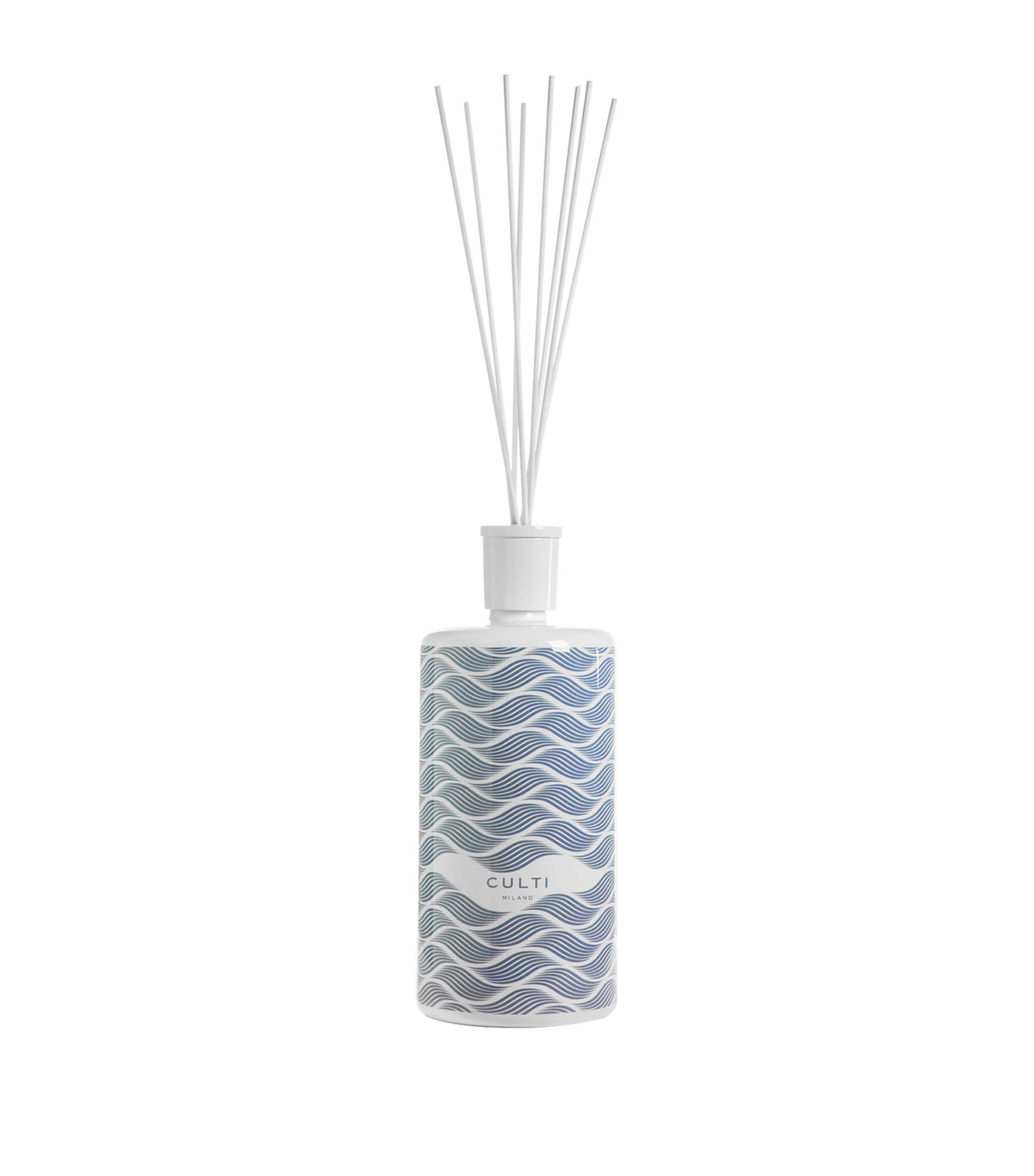 Onde di Tessuto Diffuser Bottle (25L) WHITE/LIGHT BLUE Image 1