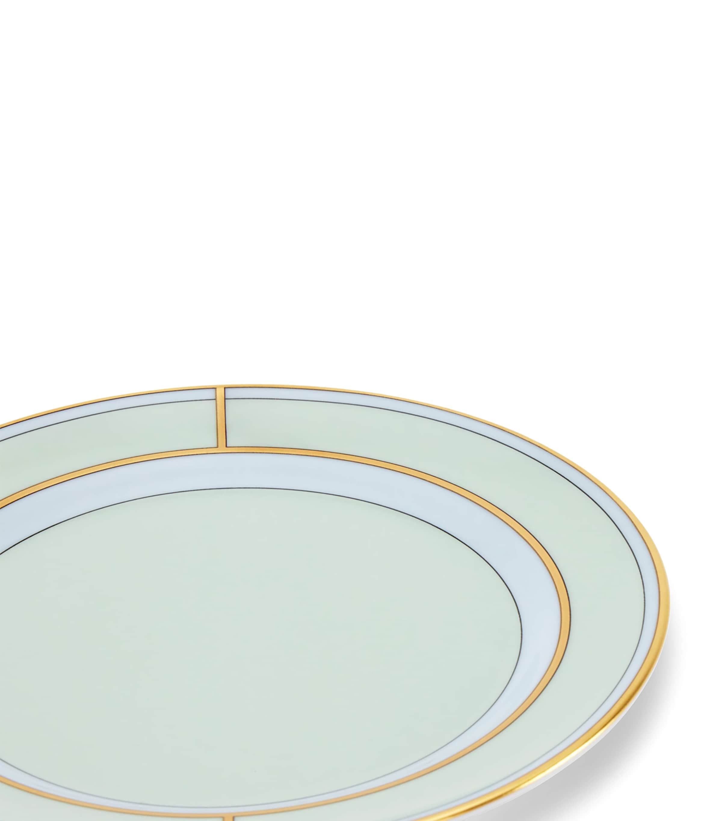 Porcelain Colonna Diva Verde Bread Plate (17cm) G00134900 Image 5