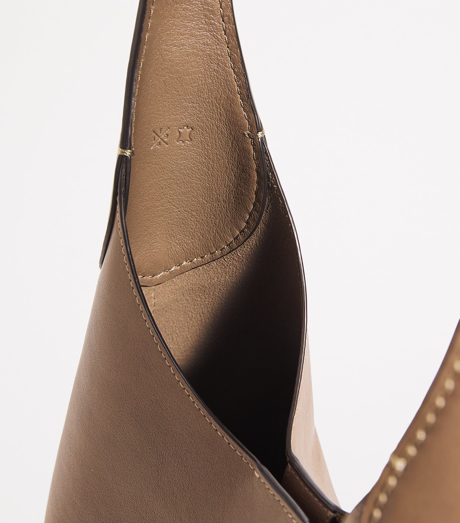 Coach Leather Brooklyn 39 Shoulder Bag Stone Image 4