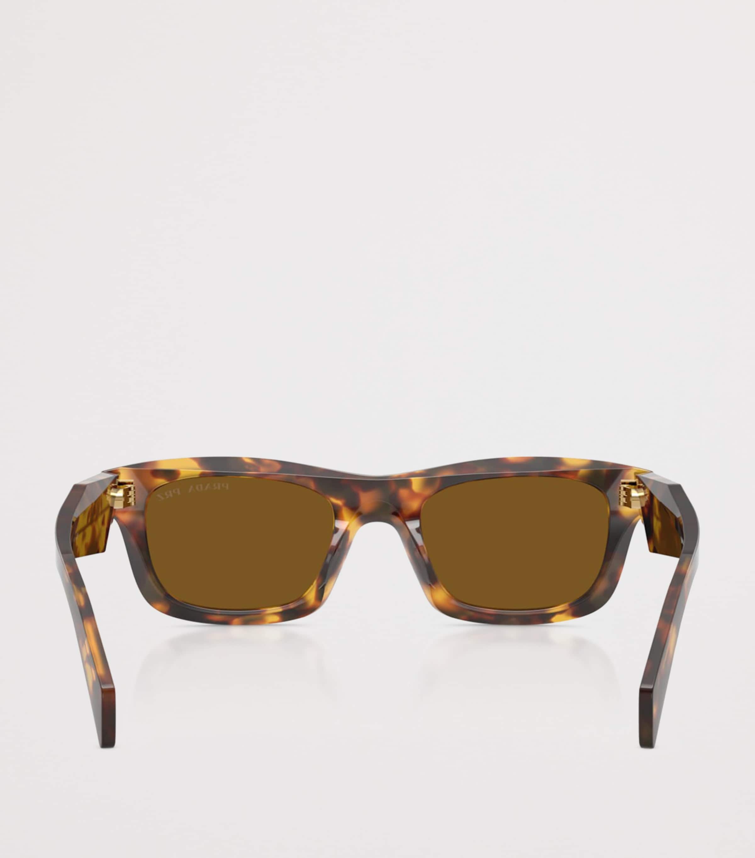 Acetate Rectangular Sunglasses 14L10U Image 4