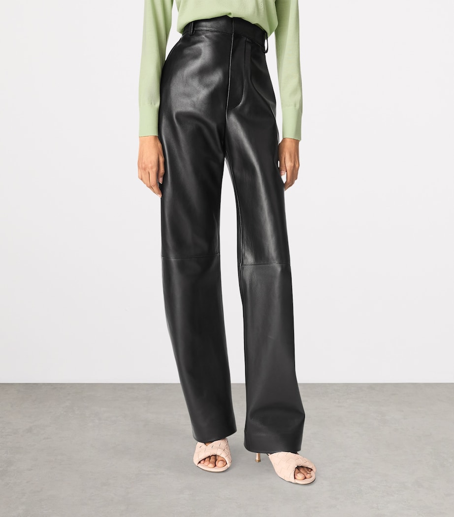 Leather Intrecciato Blink Mules 50 6801 Image 2