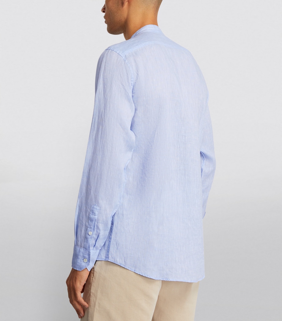 Linen Jorge Shirt BABY BLUE Image 4