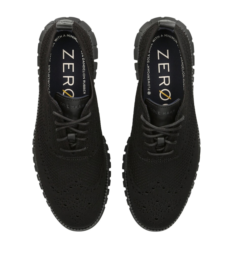 ZERØGRAND StitchLite Oxford Shoes BLACK Image 4