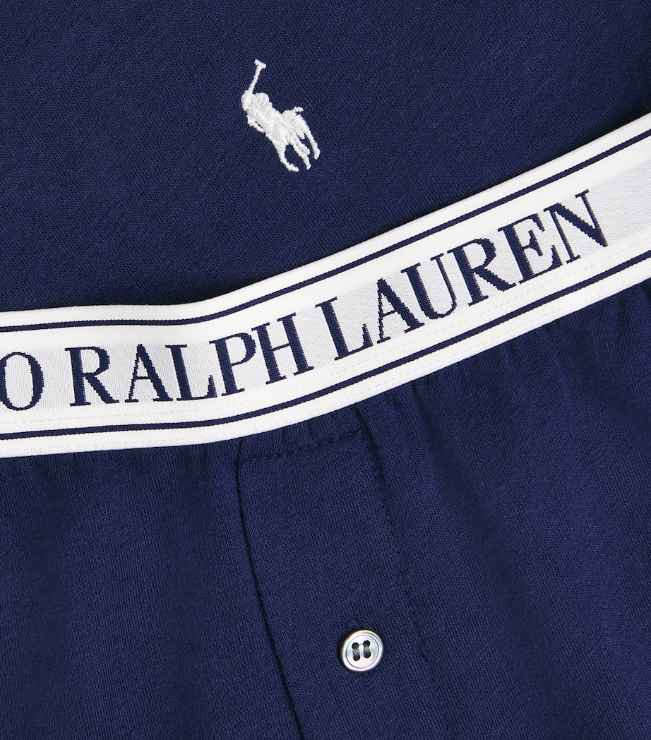 Polo Ralph Lauren Womens Polo Pony Pyjama Set Navy Image 6