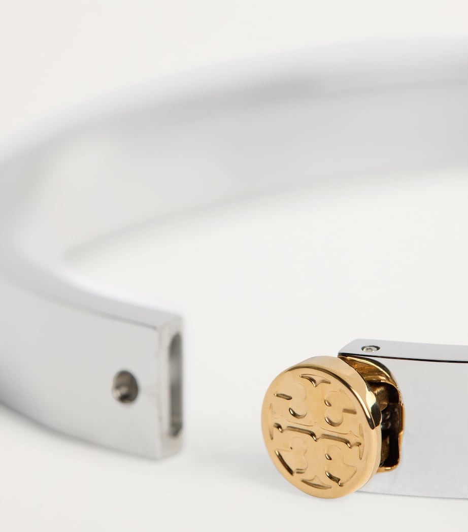 Miller Stud Hinge Bangle TORY SLVR / TORY GLD Image 4