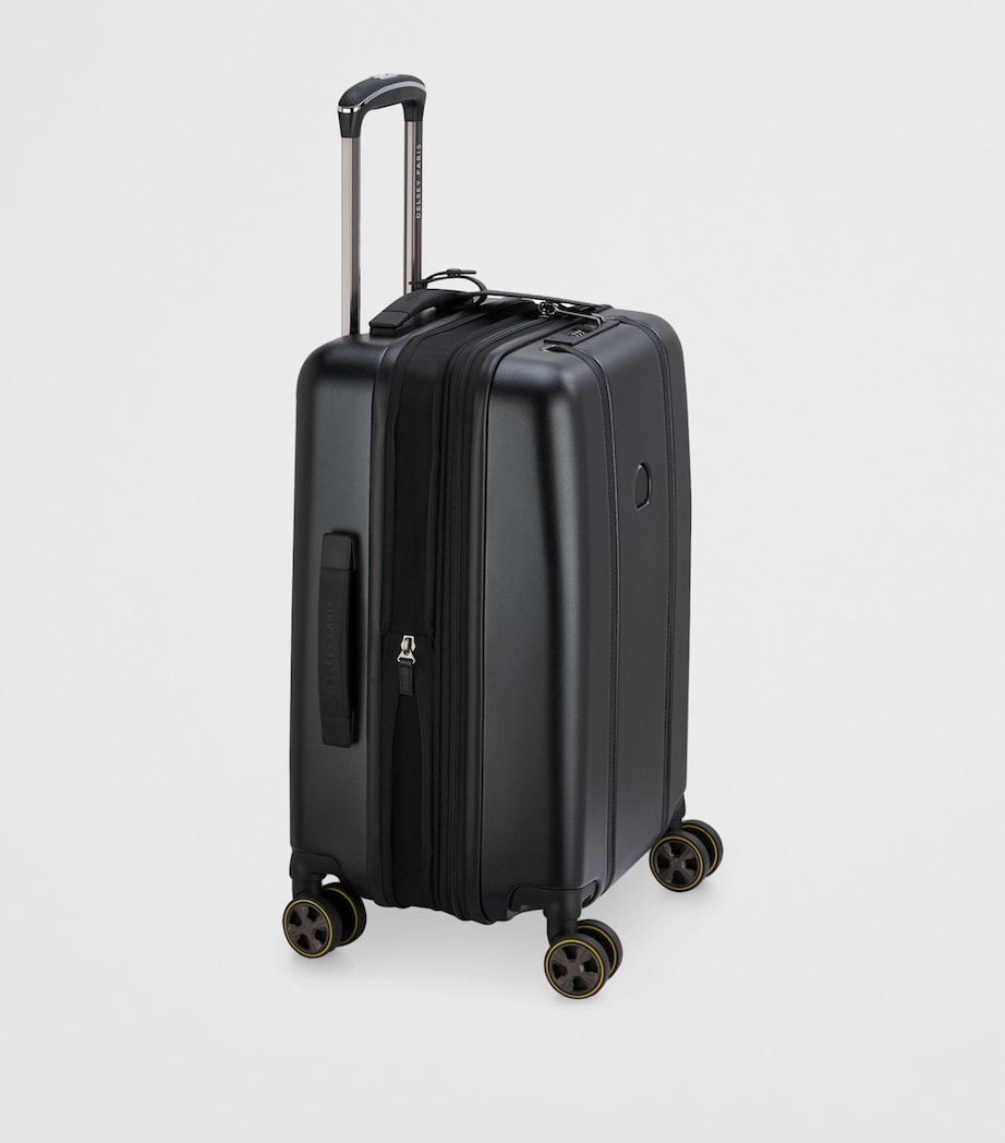 Cadence Expandable Hard Cabin Suitcase (55cm) DEEP BLACK Image 8