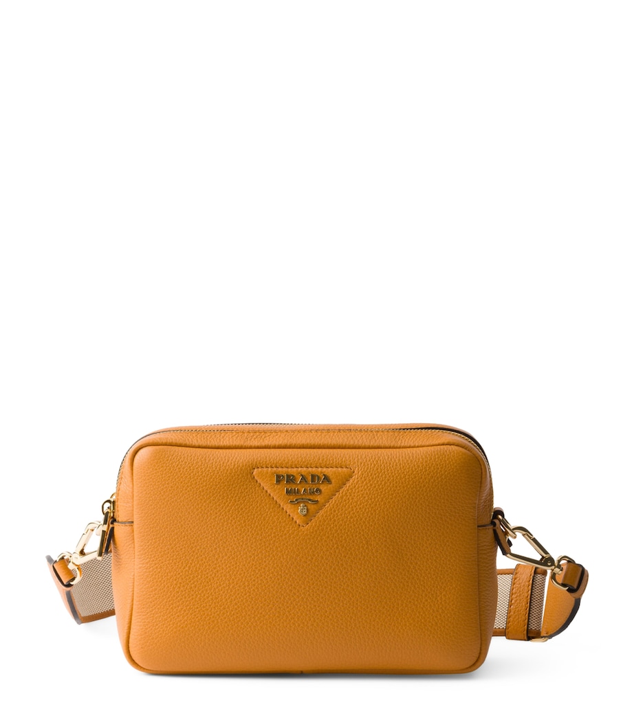 Small Leather Cross-Body Bag F04GV Image 1