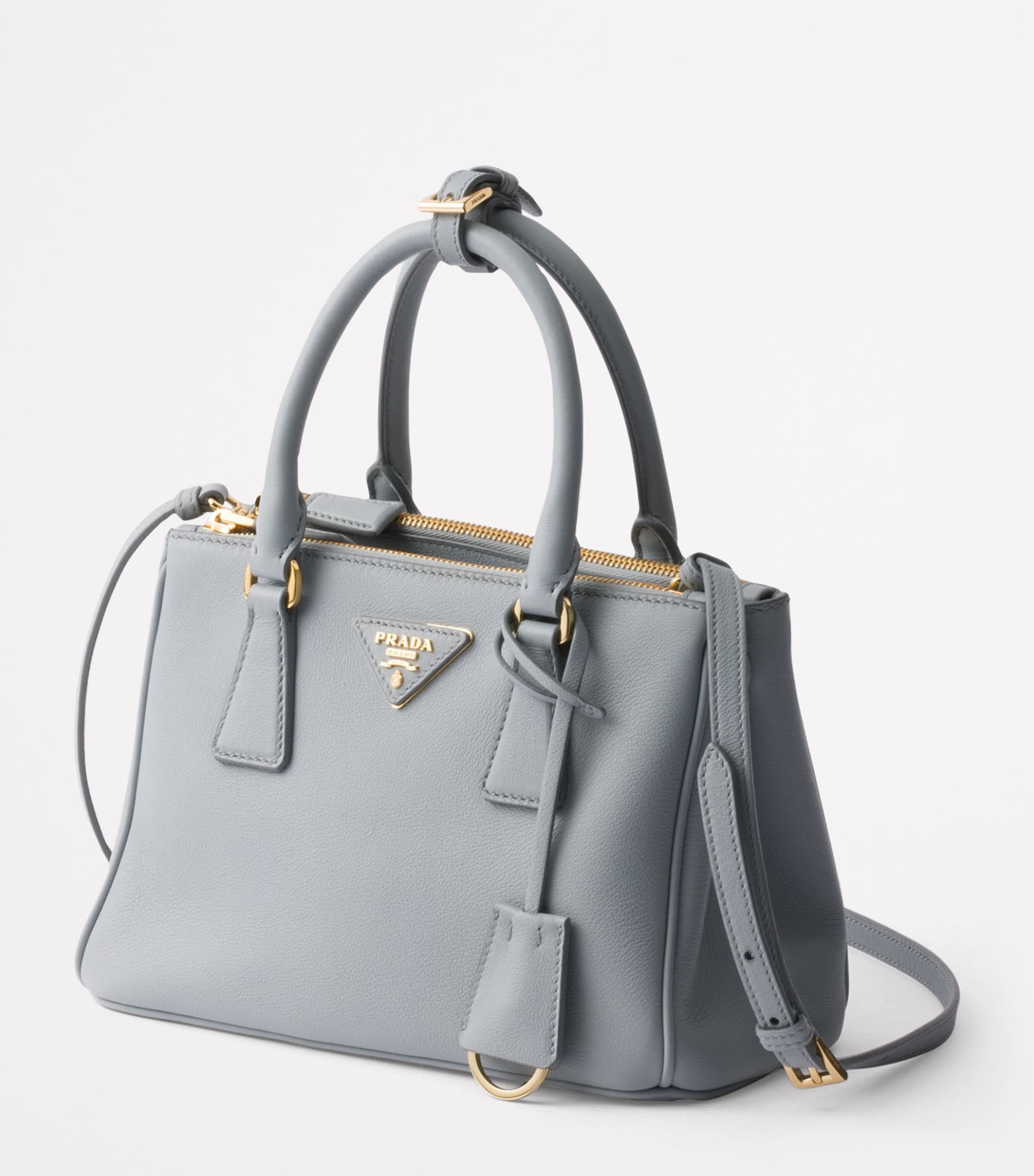 Prada Small Leather Galleria Top-Handle Bag Image 2