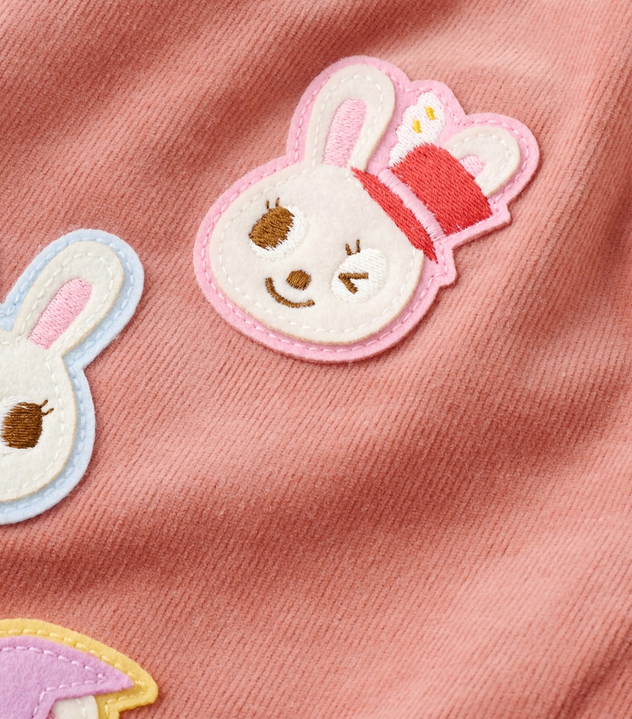 Cotton-Blend Usako Logo Trousers (2-7 Years) 25 Image 9