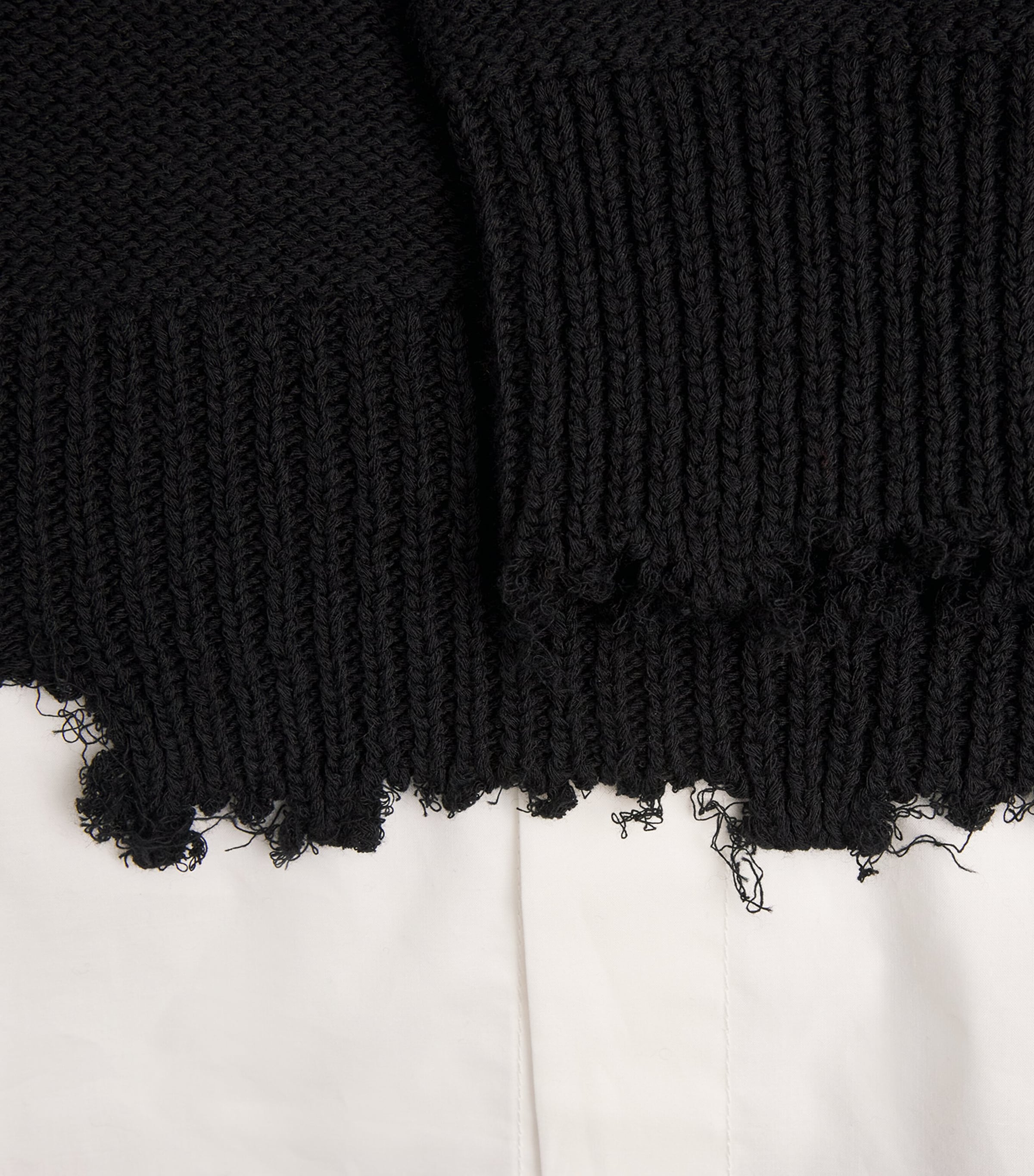 Cotton Distressed Sweater 900 Image 5