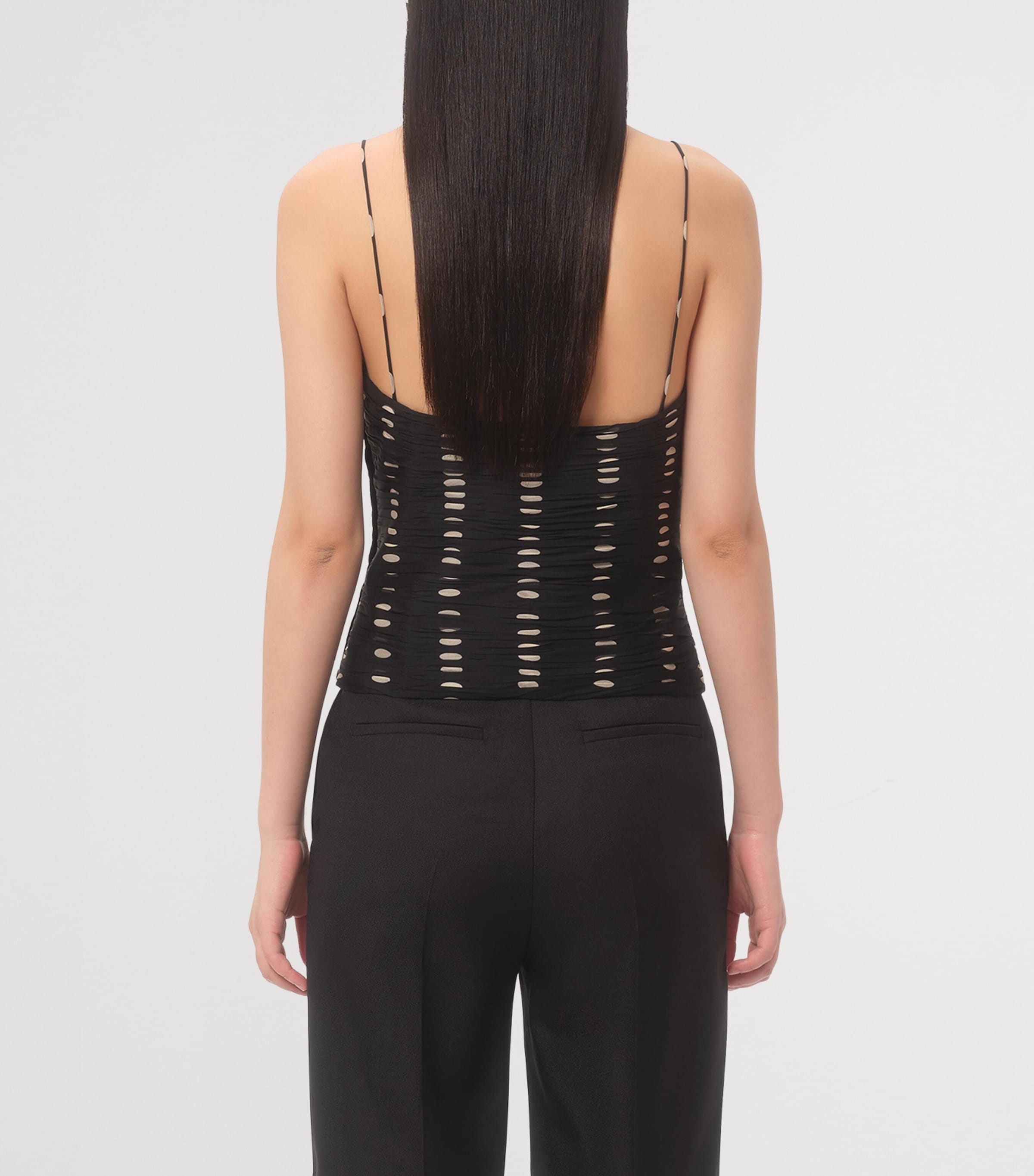 Silk Polka-Dot Top TB1 Image 4