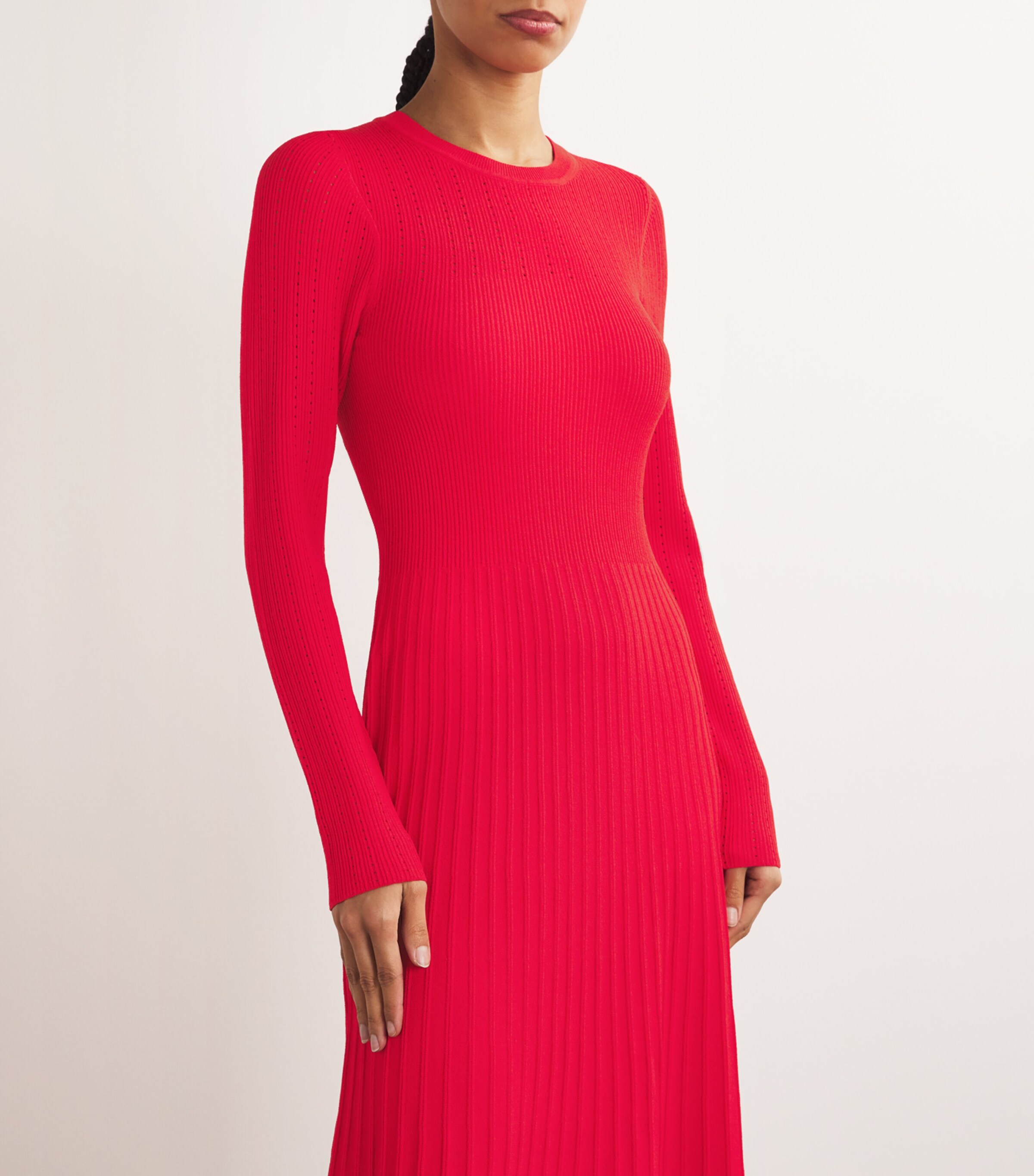 Nami Sweater Midi Dress POPPY Image 6
