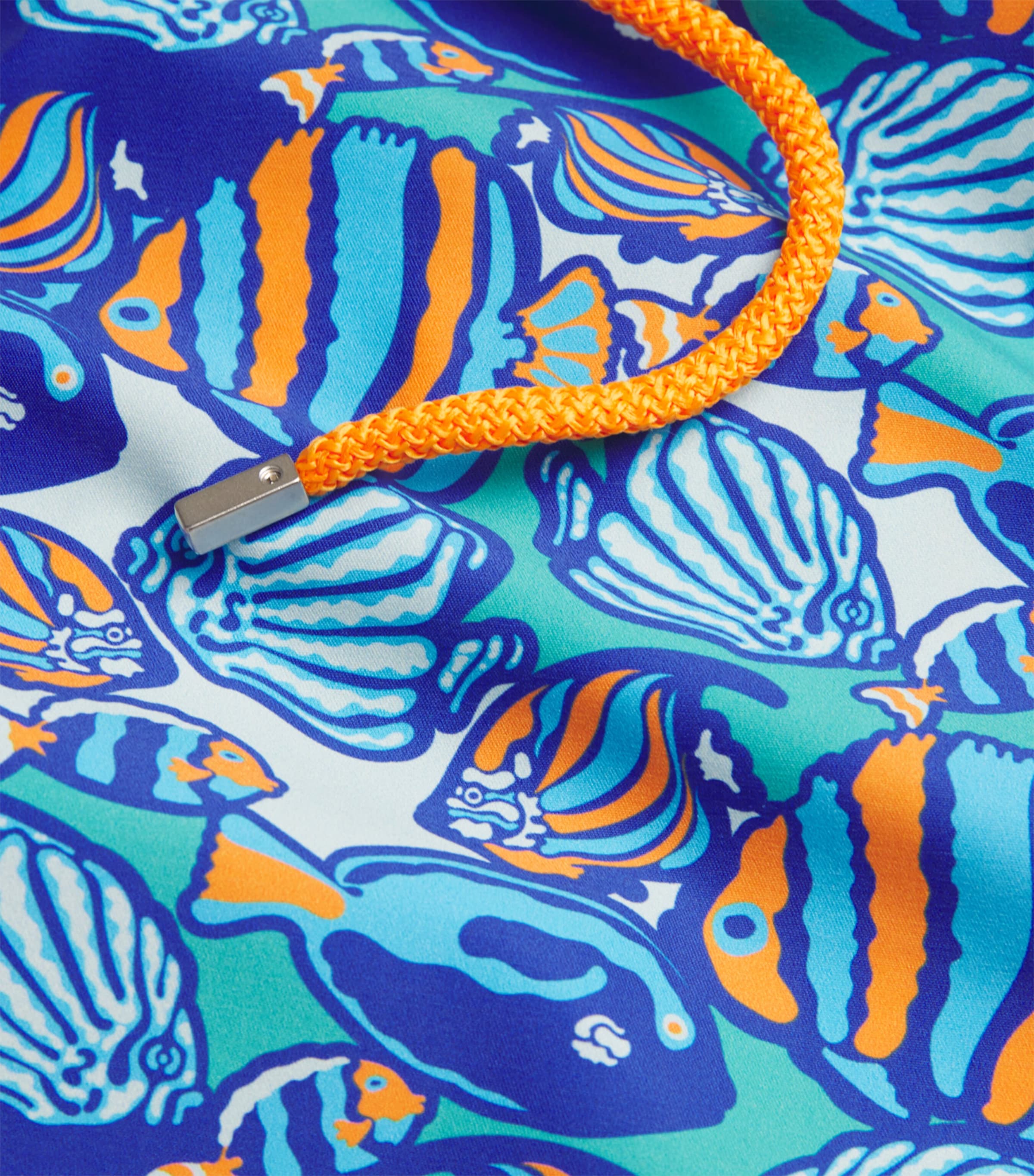 Fishy Vibes Print Moorea Swim Shorts 613-MARRAKECH Image 5
