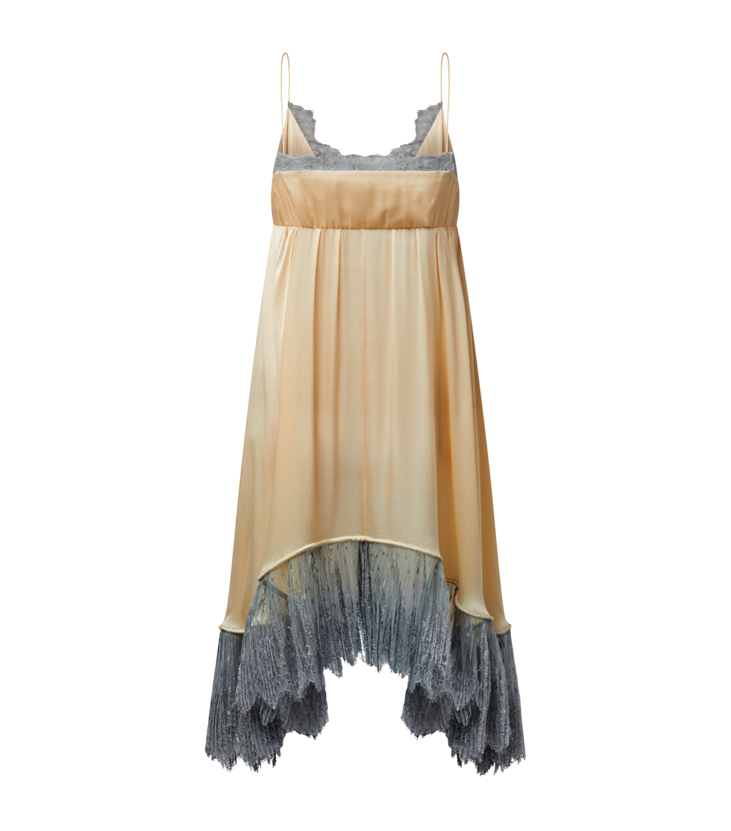 Silk Lingerie Midi Dress MULTI Image 3