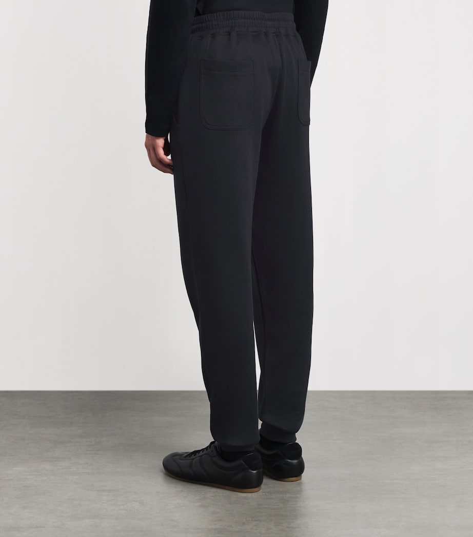 Cotton-Blend Sweatpants NERO Image 4