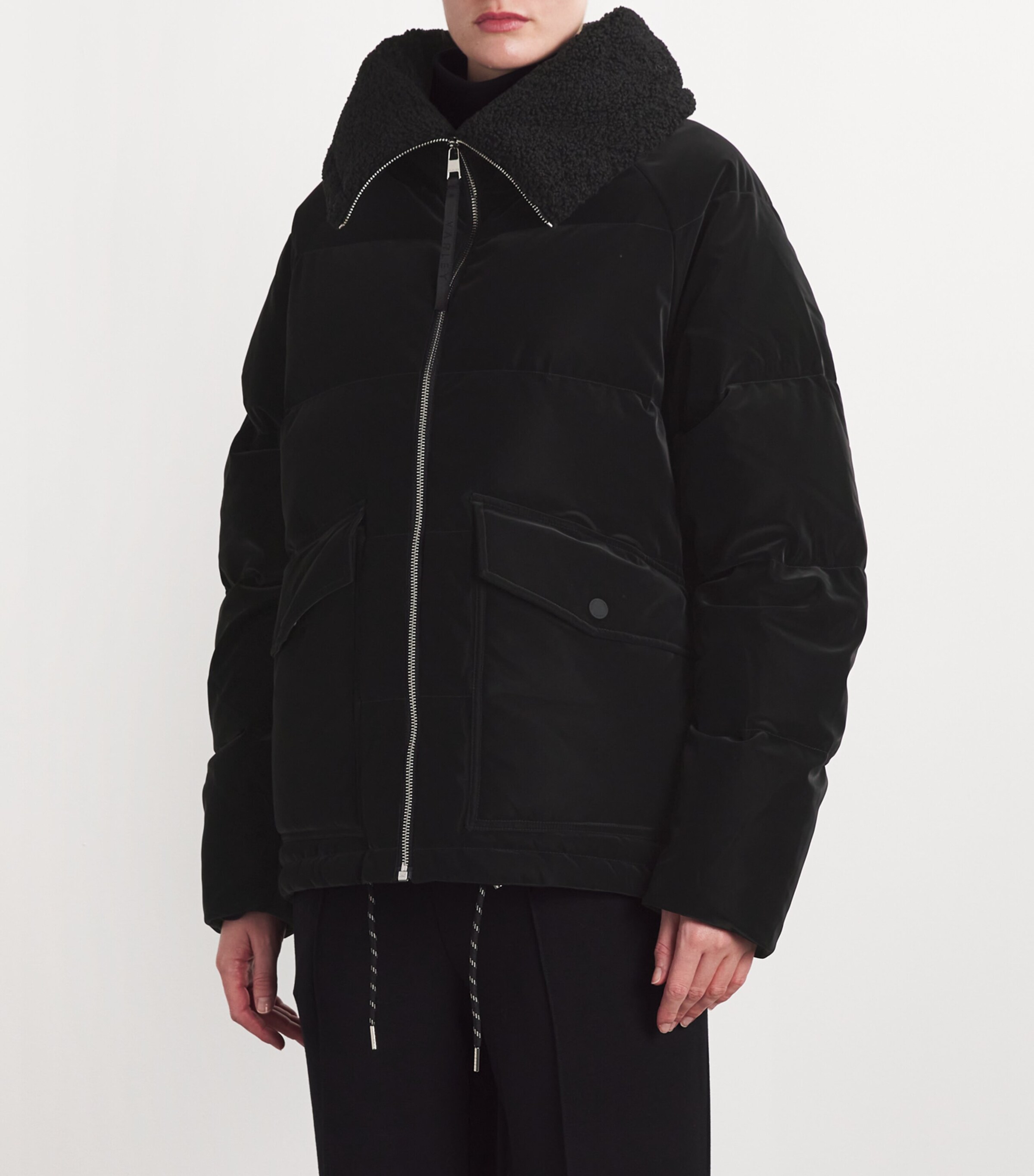 Varley Black Down Roseville Puffer Jacket | Harrods UK