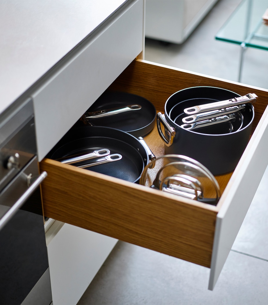 Non-Stick Saucepan with Lid (15cm) MIDNIGHT BLUE Image 4