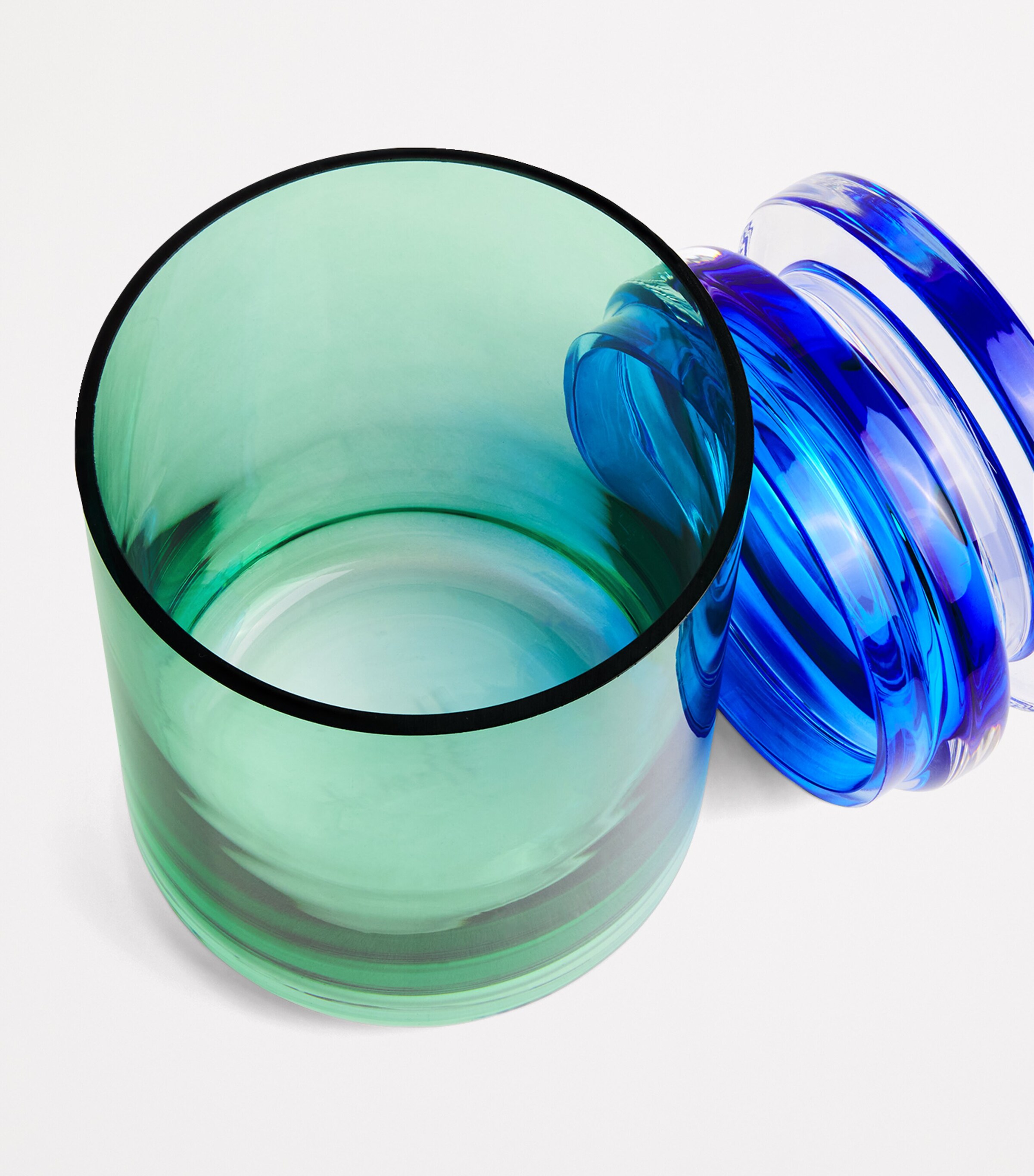 Large Glass Pot CLEAR Image 2