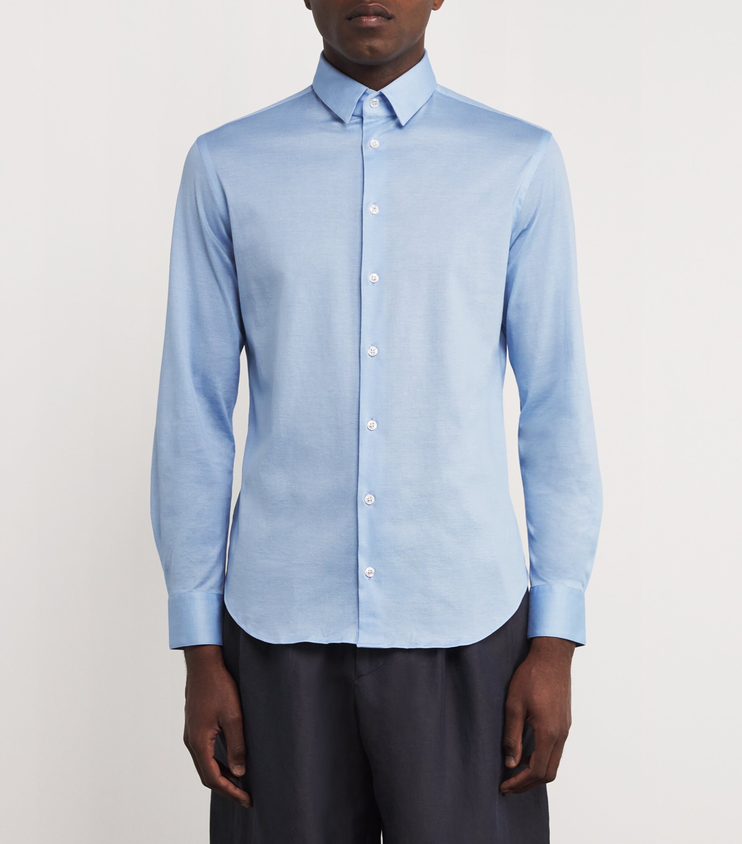 Giorgio Armani Cotton Long-Sleeve Shirt | Men Clothing | Shirts | Casual Shirts | Designers | Giorgio Armani Giorgio Armani Cotton Long-Sleeve Shirt | Men Clothing | Shirts | Casual Shirts | Designers | Giorgio Armani