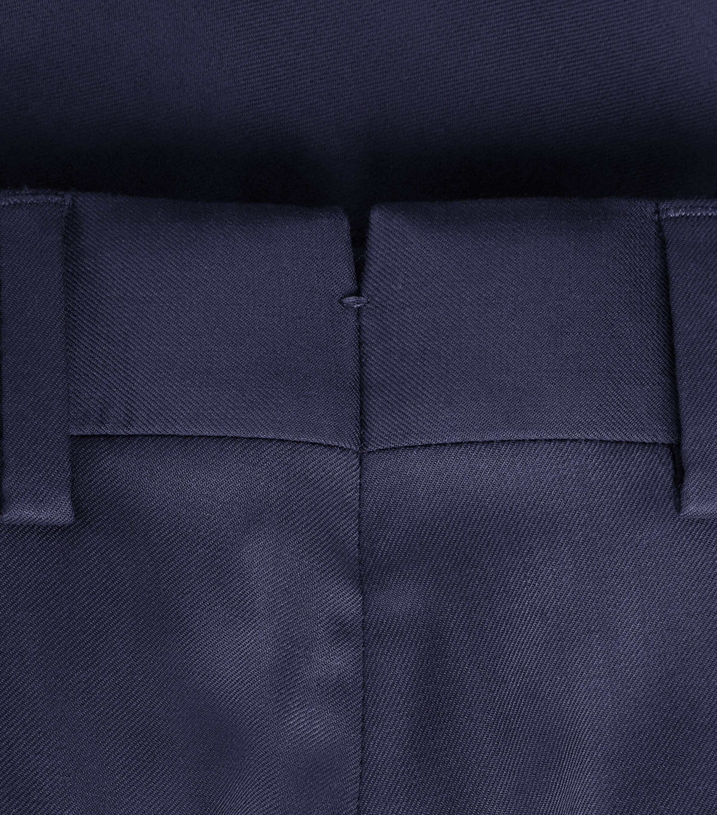 Ralph Lauren Purple Label Mens Wool Serge Straight Trousers Navy Image 11