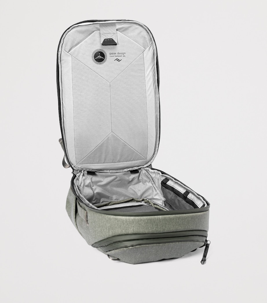 Canvas Expandable Travel Backpack SAGE Image 10