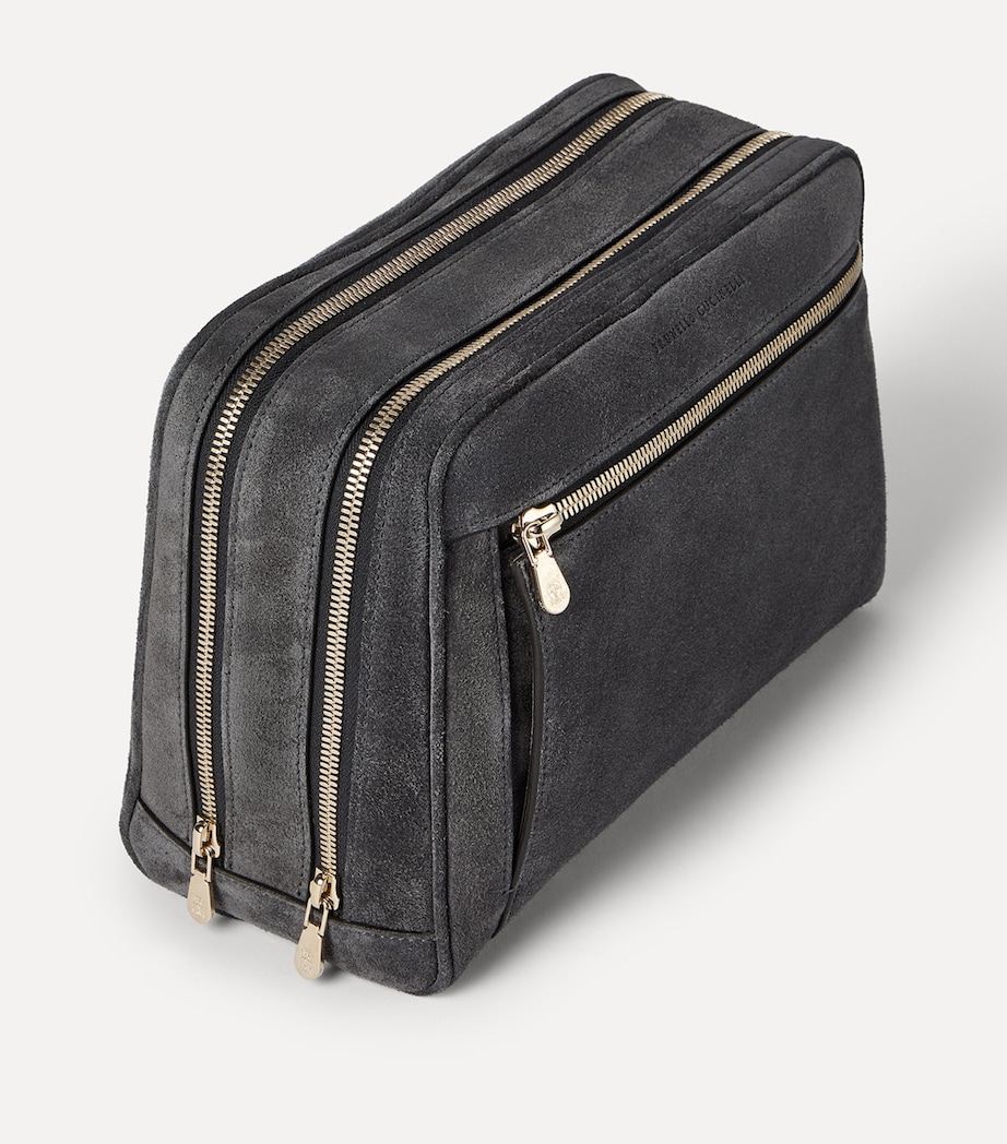 Brunello Cucinelli Suede Wash Bag Image 4