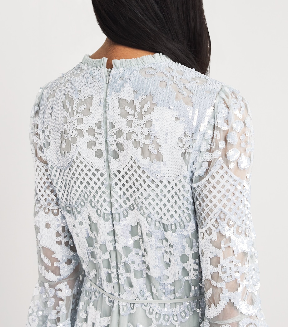 Snowdrop Maxi Dress FRENCH BLUE Image 4