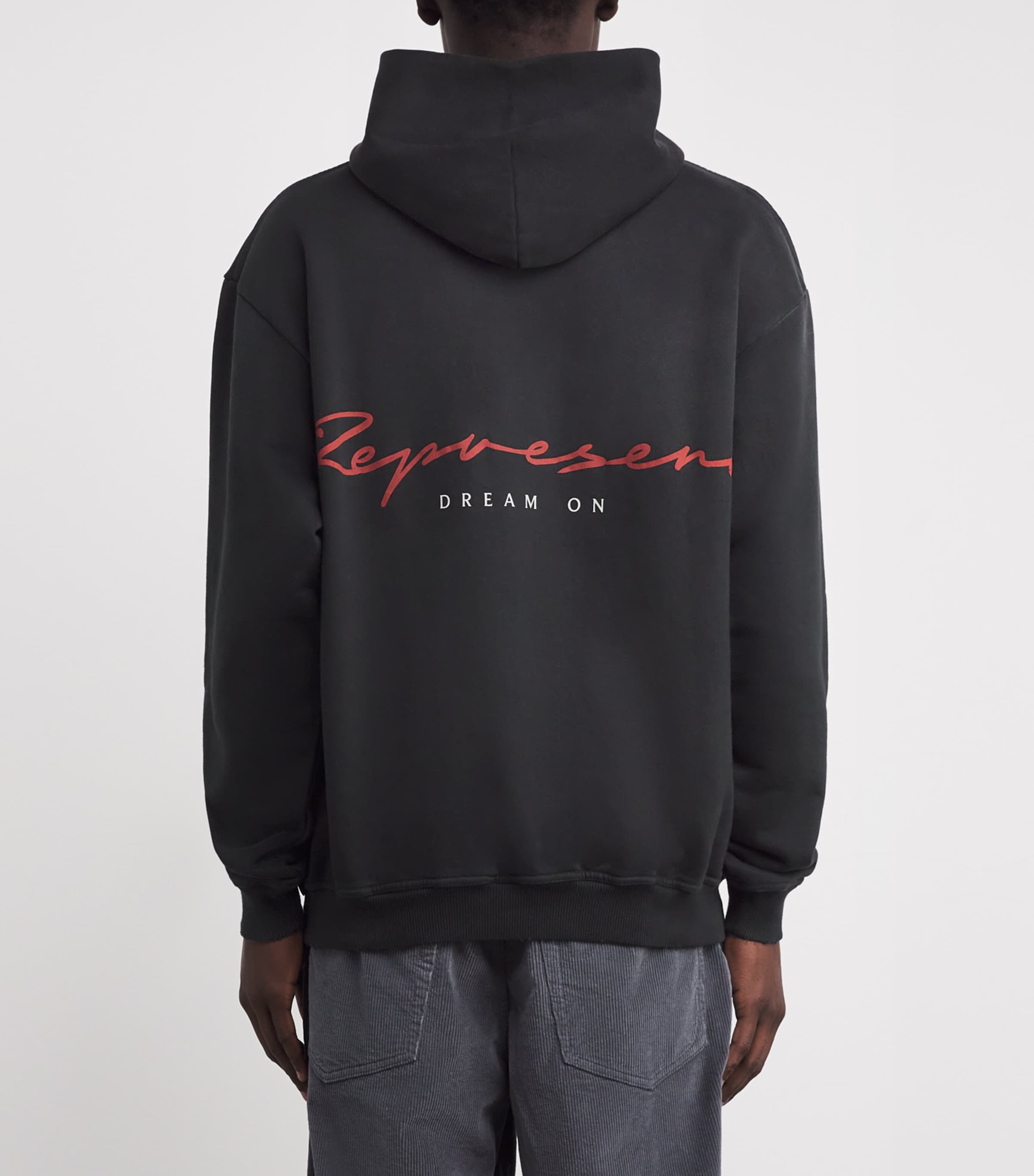 Cotton Eagle Hoodie STAINED BLACK Image 4