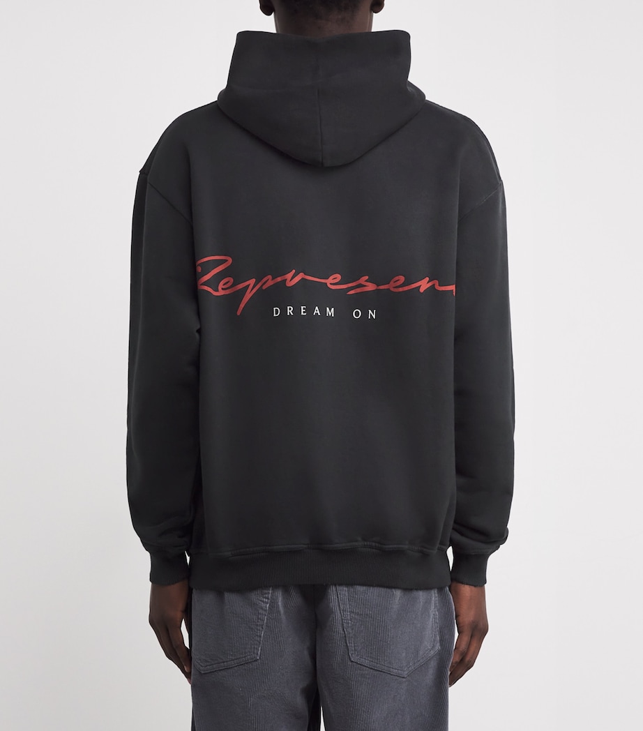 Cotton Eagle Hoodie STAINED BLACK Image 4