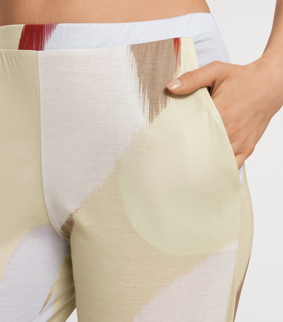 Una Lounge Trousers ABSTRACT PAINT Image 6