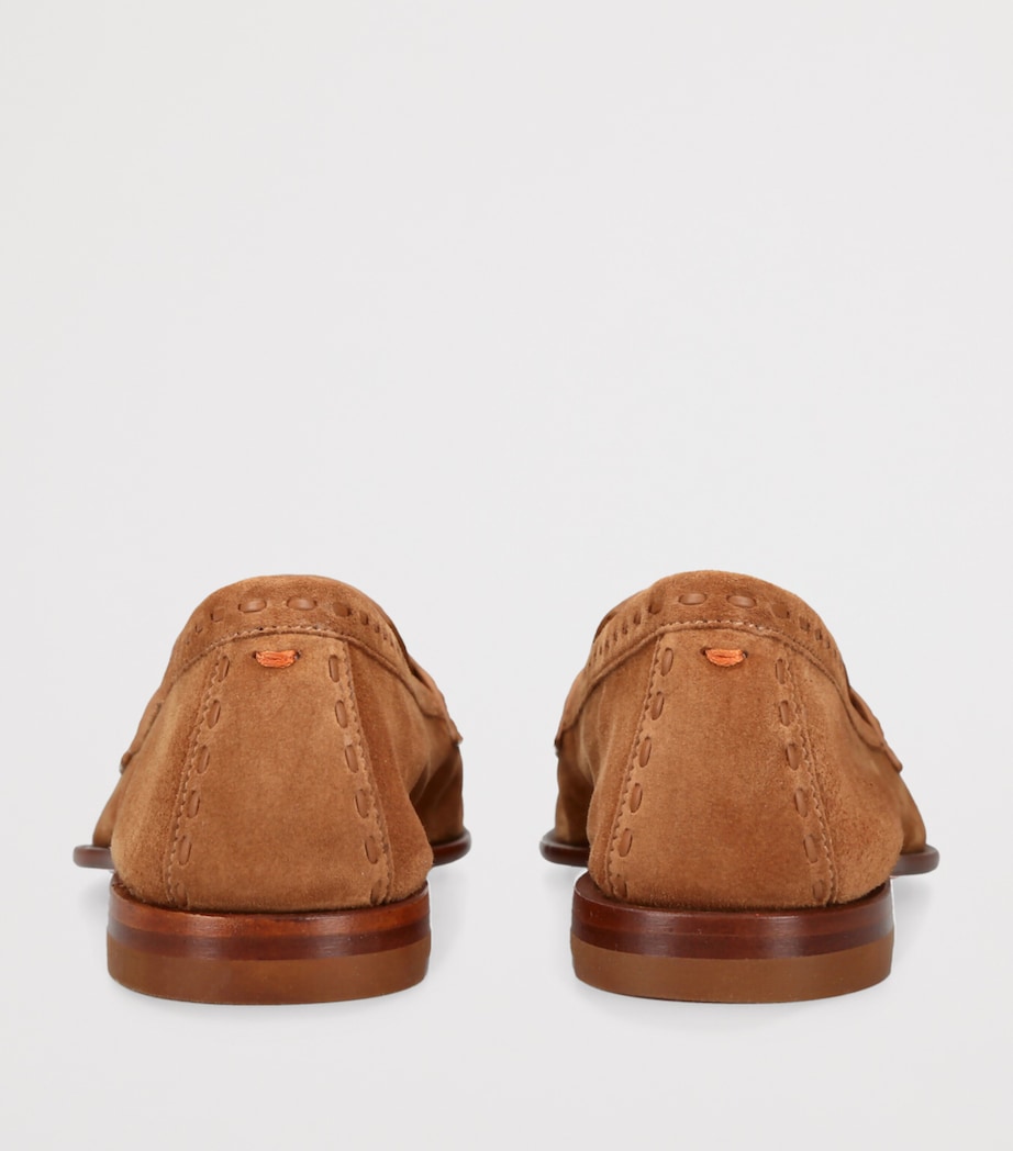 Suede Marlene Dash Loafers TAN Image 2
