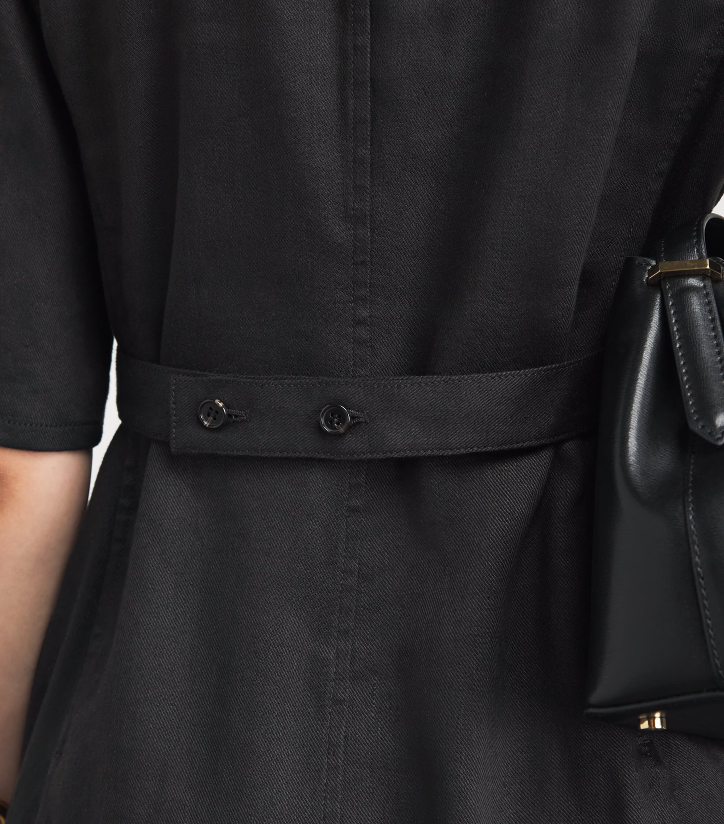 Theory Black Linen-Blend Blazer | Harrods US