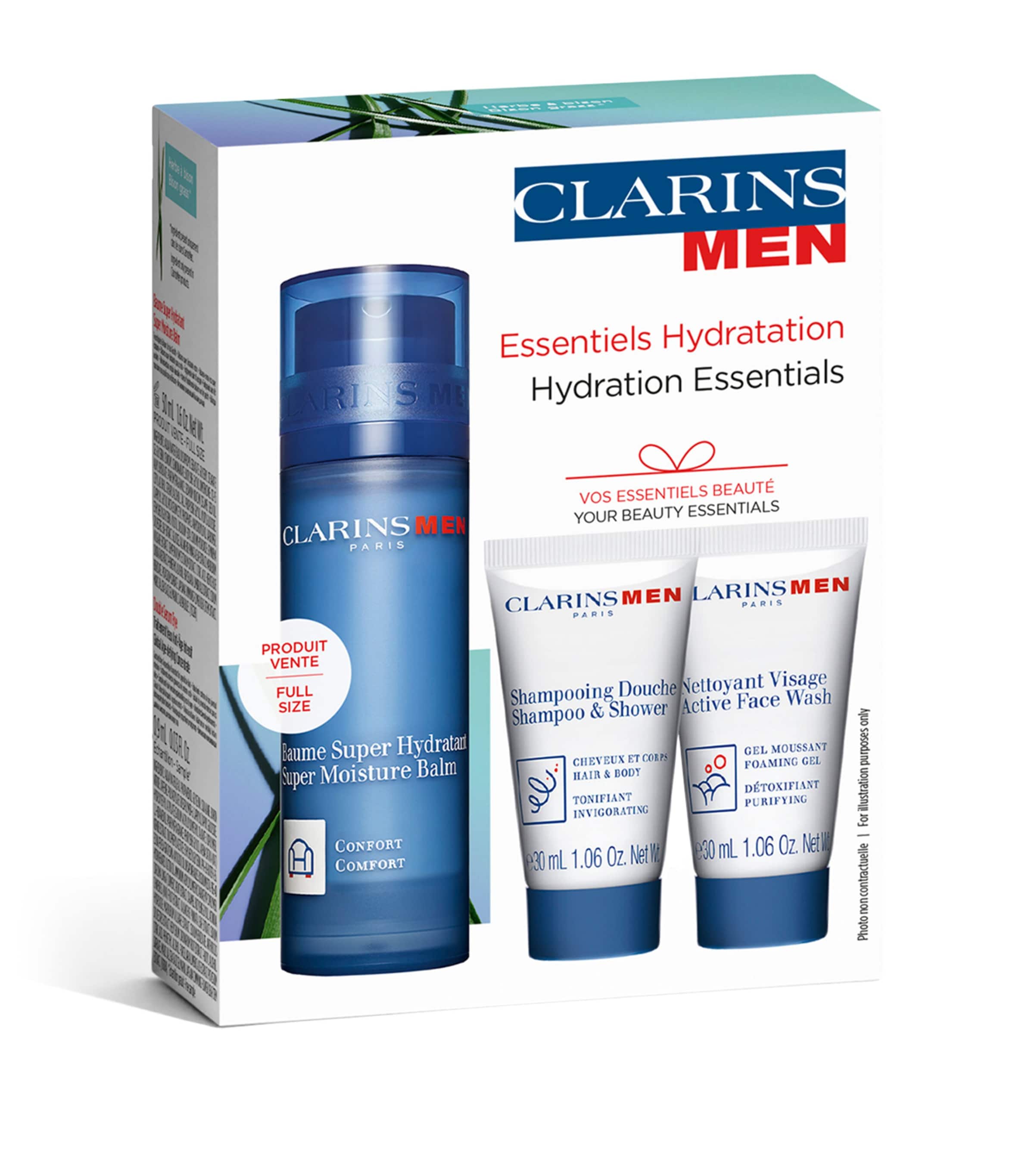 Clarins ClarinsMen Hydration Essentials Gift Set (Worth £43.21
