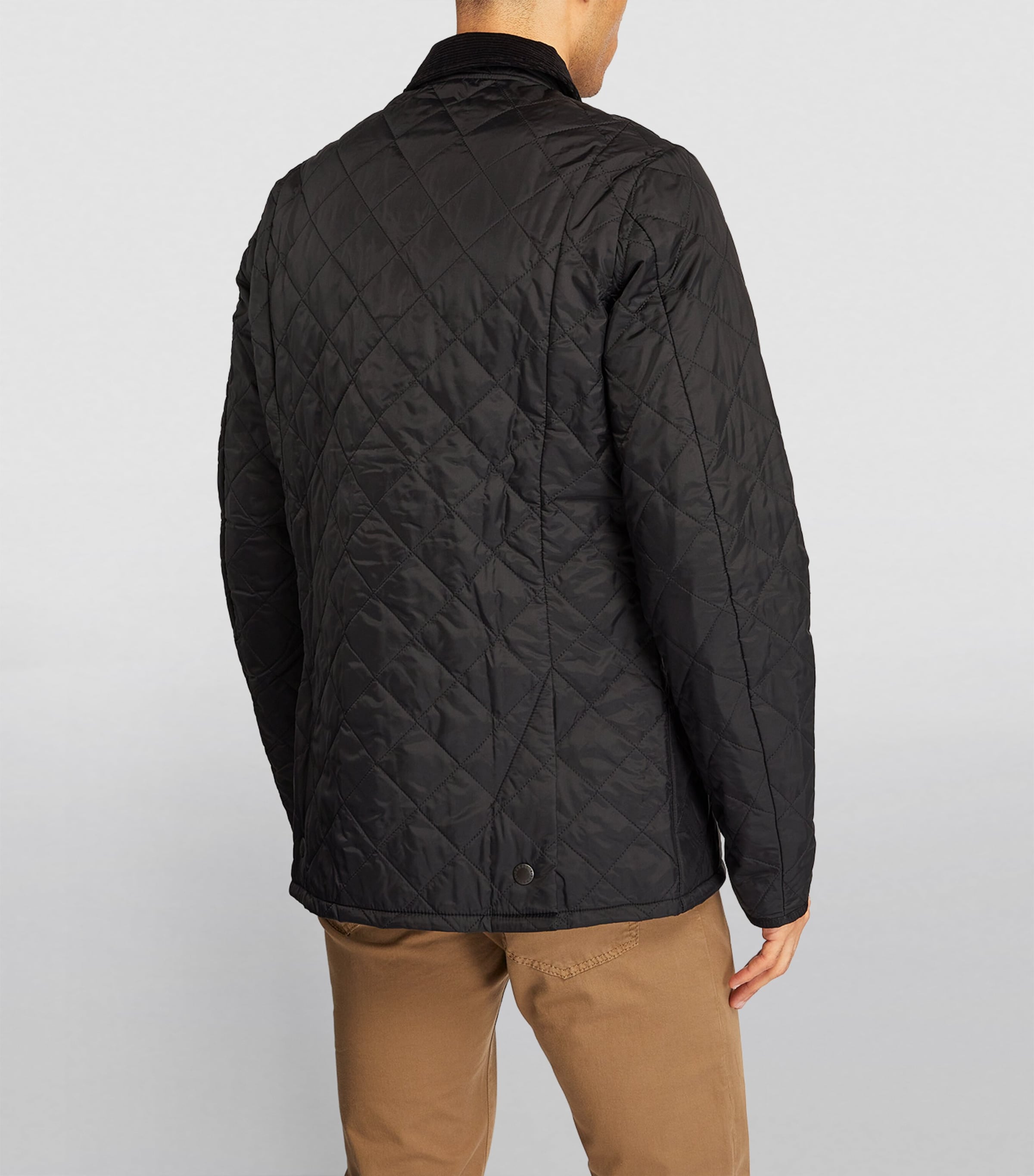 Heritage Liddesdale Quilted Jacket BLACK Image 4