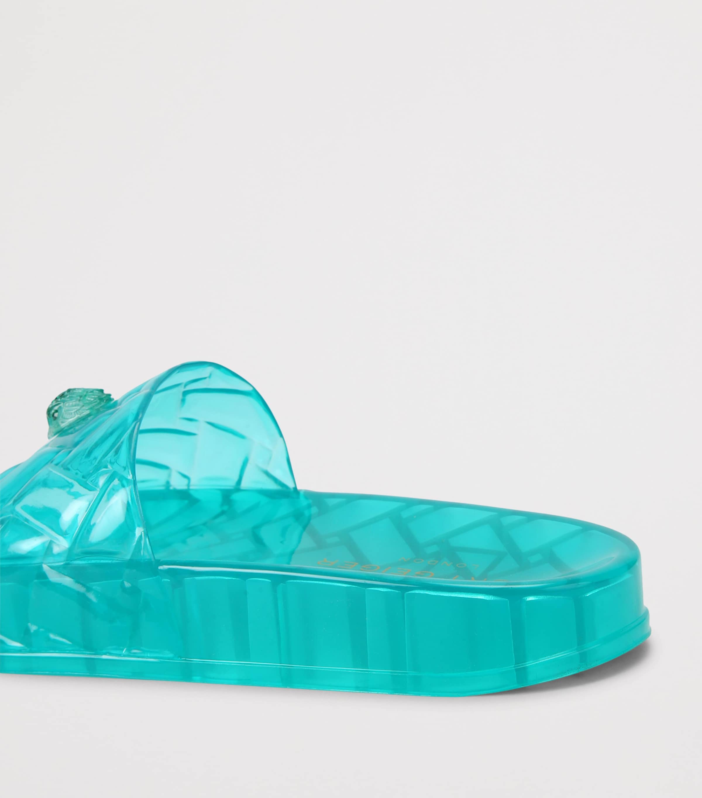 Kurt Geiger London Jelly Meena Slides Green Image 3