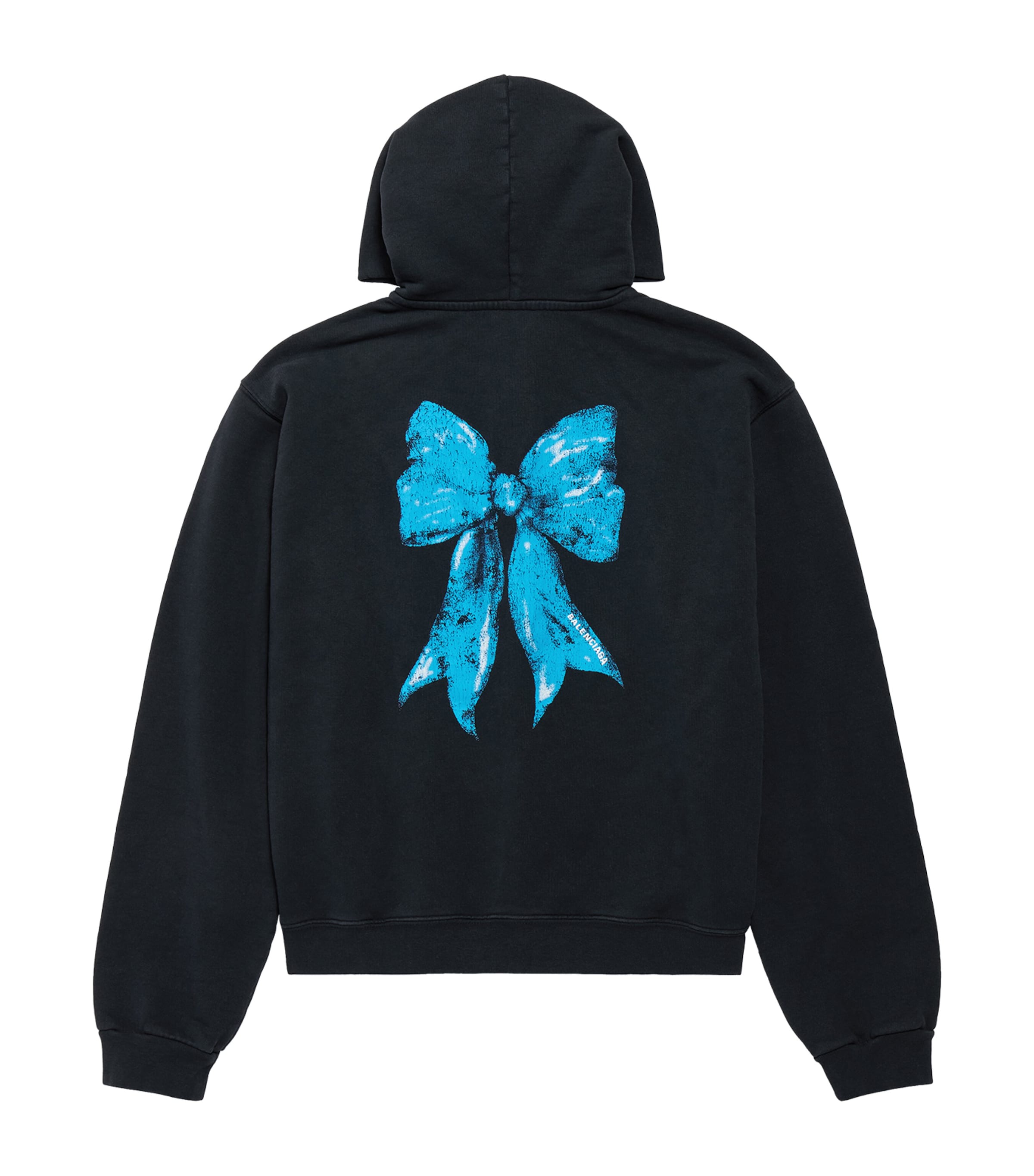 Bow Zip-Up Hoodie 1041 Image 2