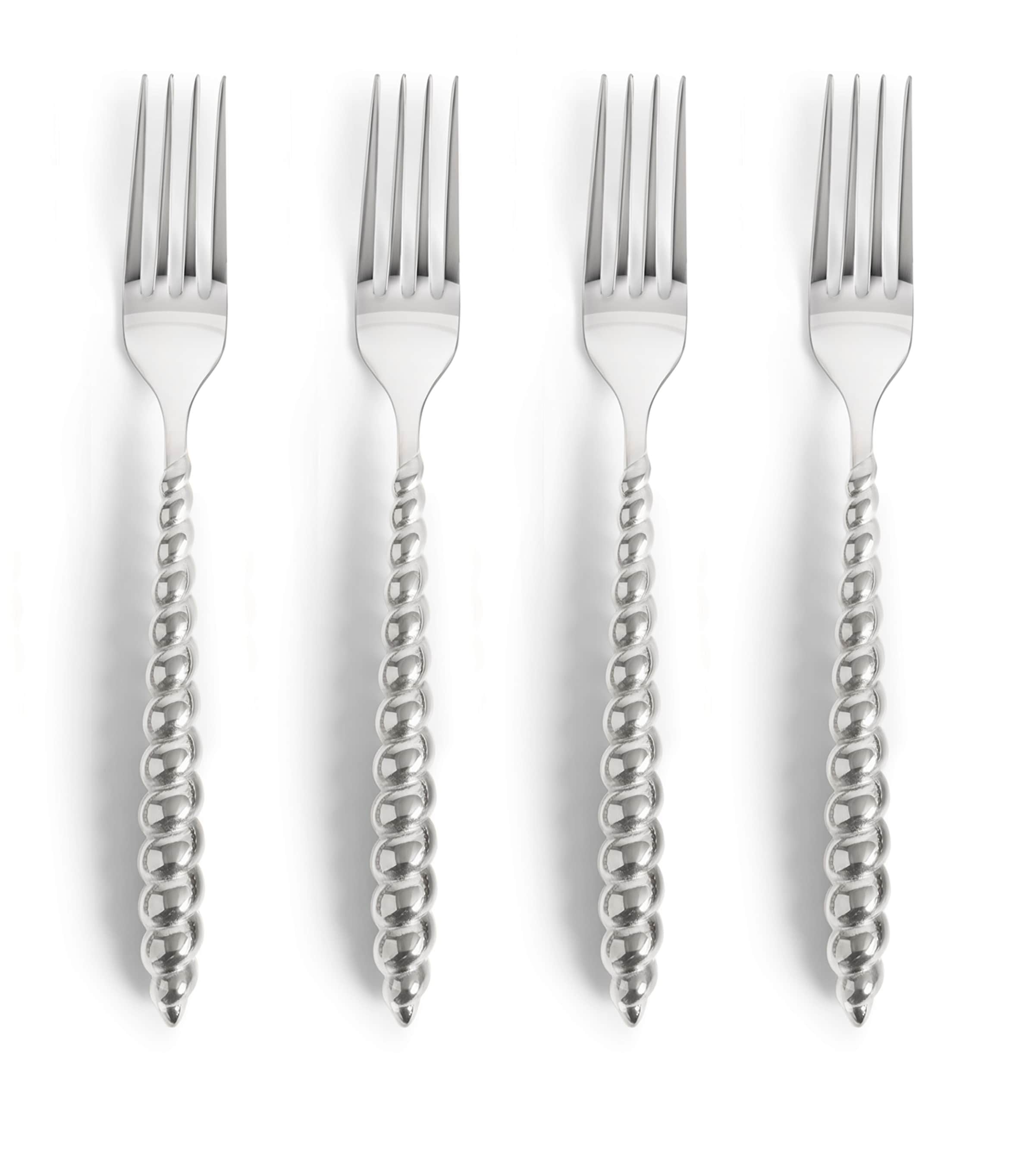 L'Objet x Jessica McCormack Stainless Steel Luncheon Forks (Set of 4 ...